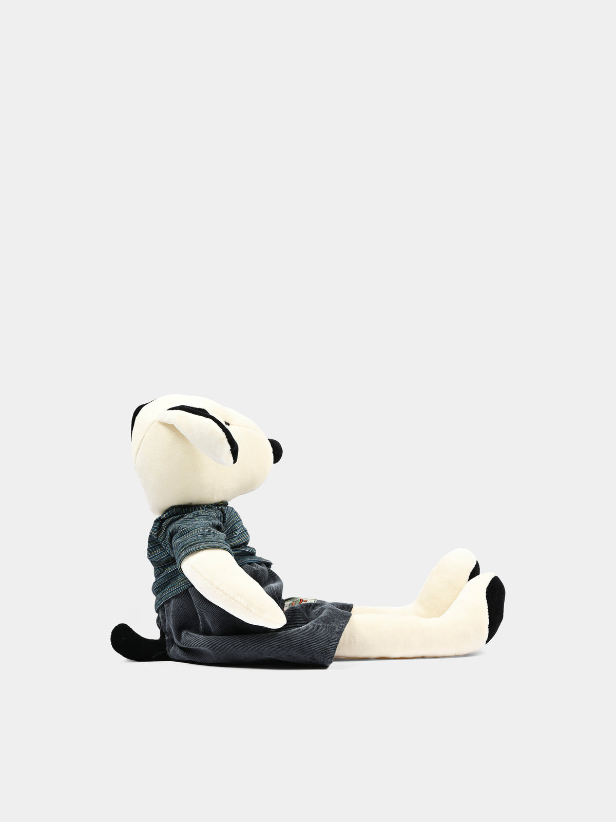 Cane Julius peluche blanc pour enfants