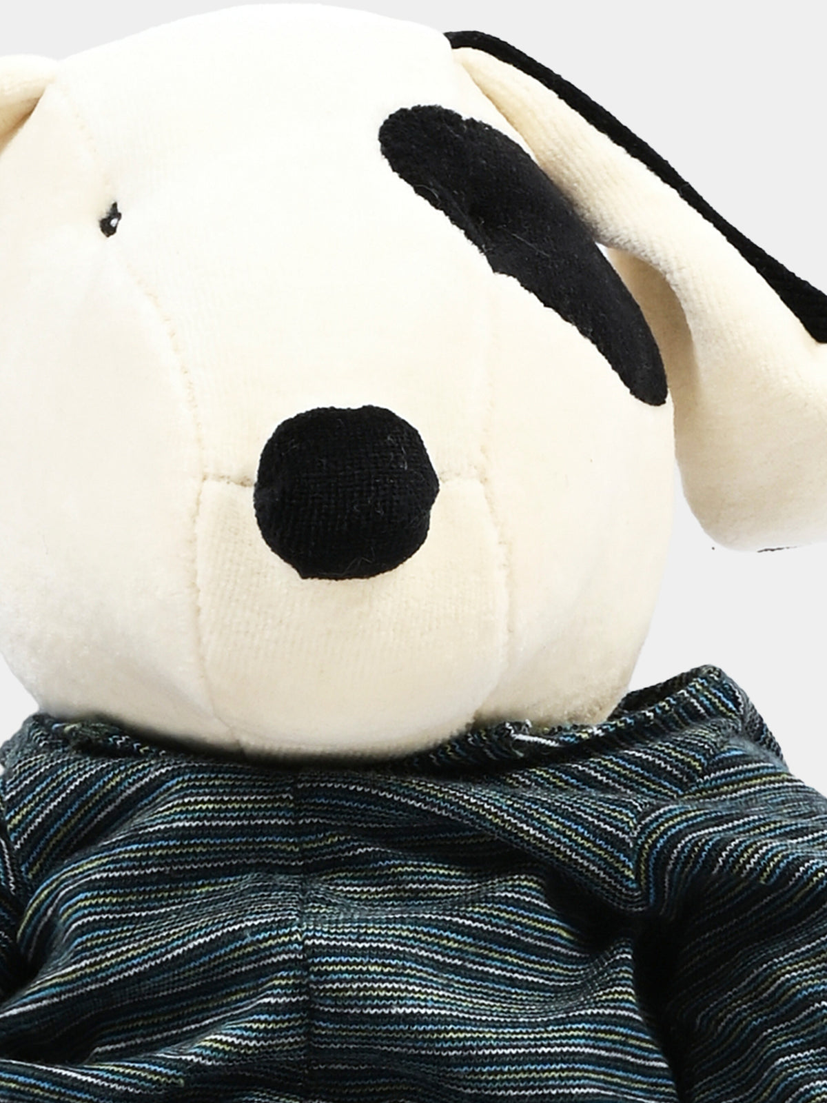 Cane Julius peluche blanc pour enfants