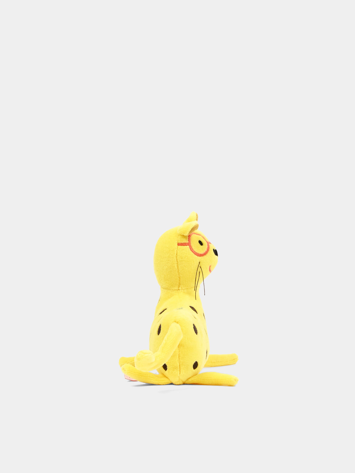 Peluche léopard jaune à pois pour enfants