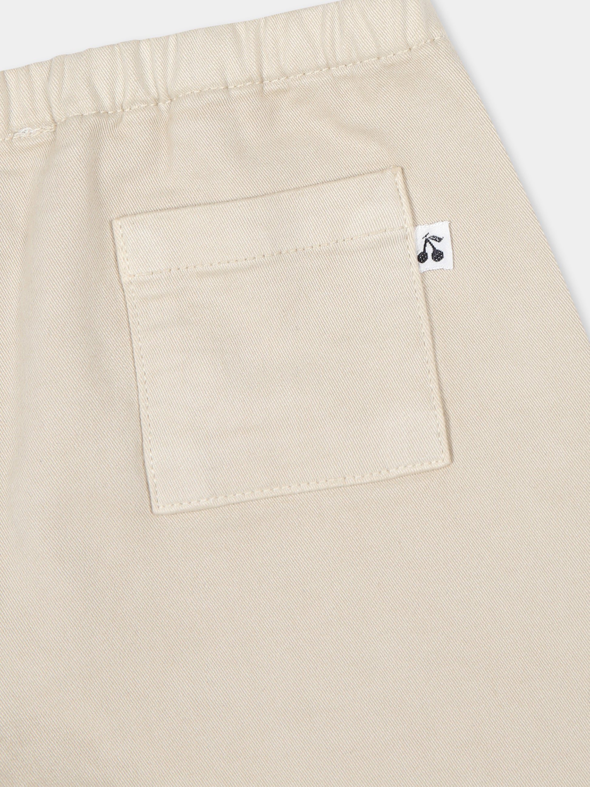 Pantaloni beige per neonato,Bonpoint,W04ZPAW00007 060A