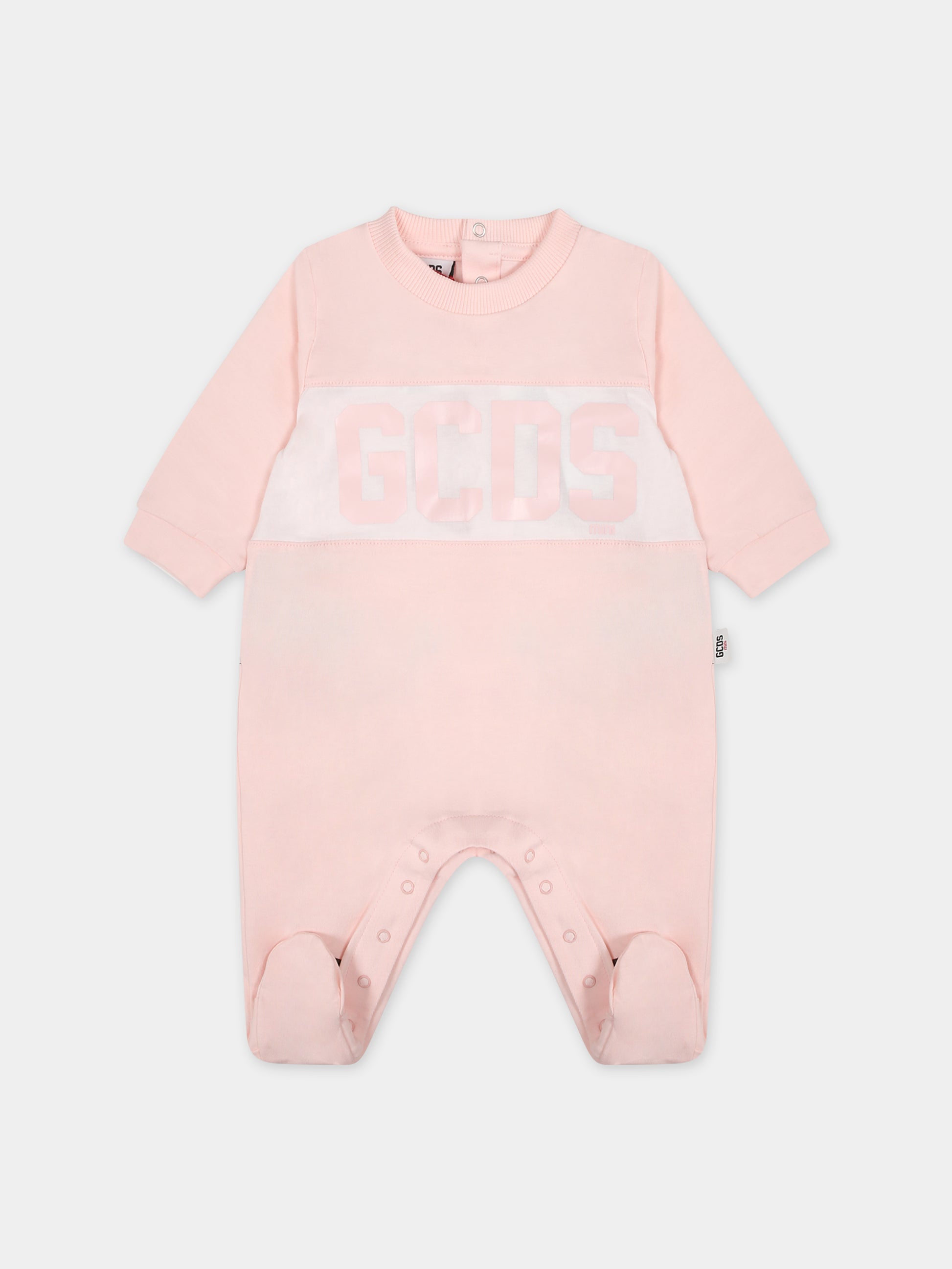 Tutina per neonata con logo,Gcds Kids,GNY007 LCA33 52483