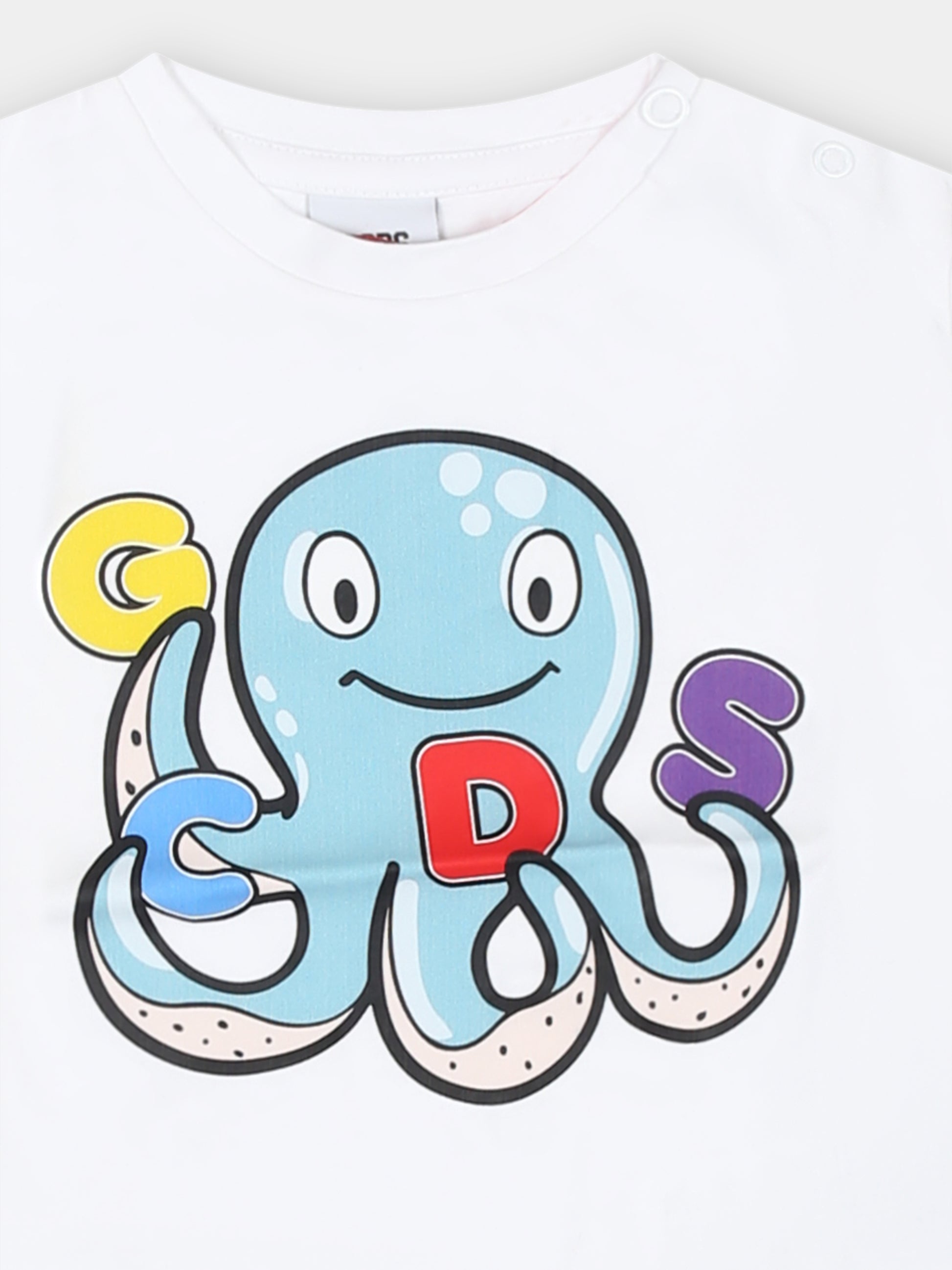 Set per neonato a righe con polipo,Gcds Kids,GUG007 LIE00 85612