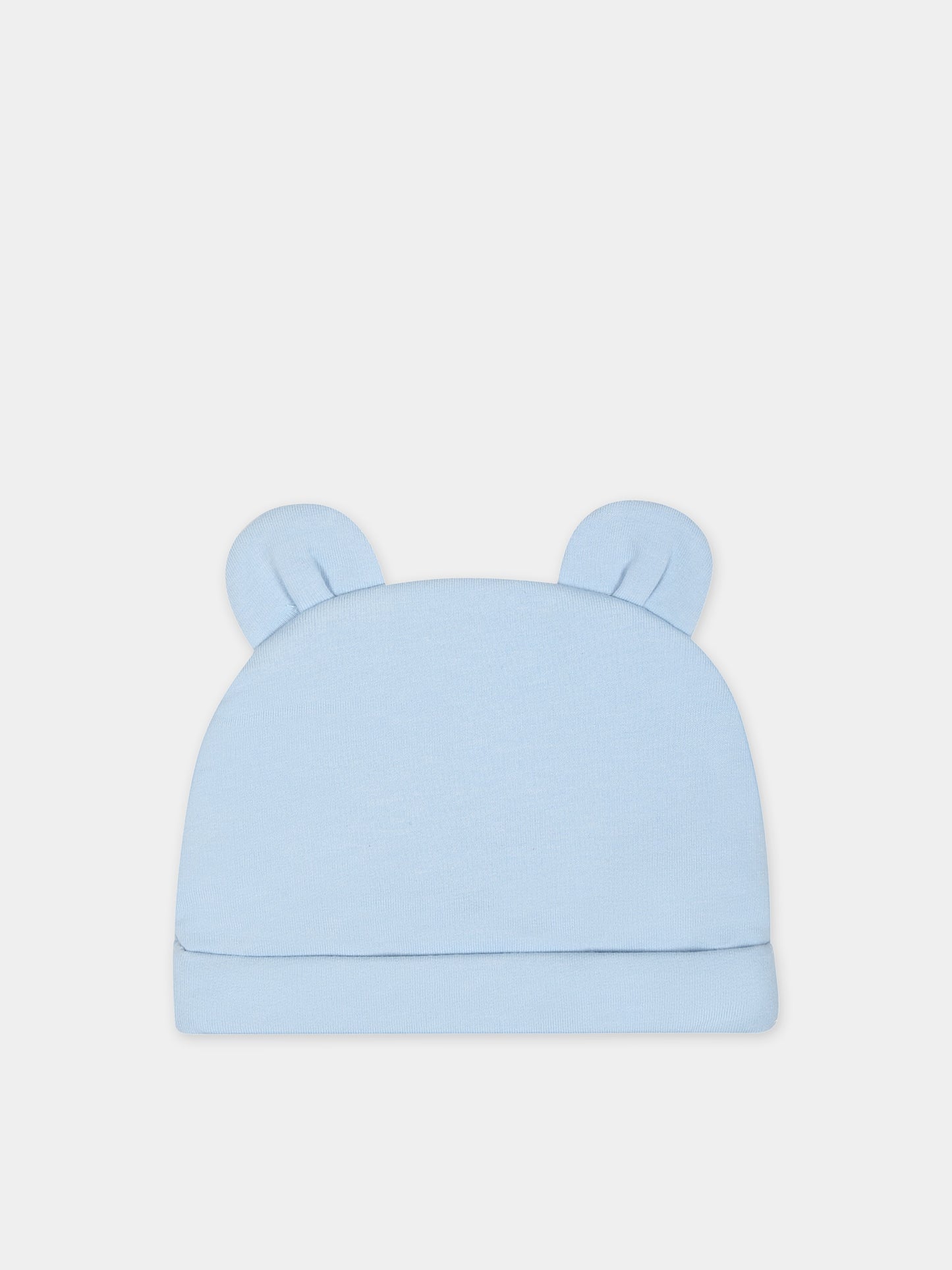 Set celeste per neonato con logo,Gcds Kids,GOY007 LDA26 40069