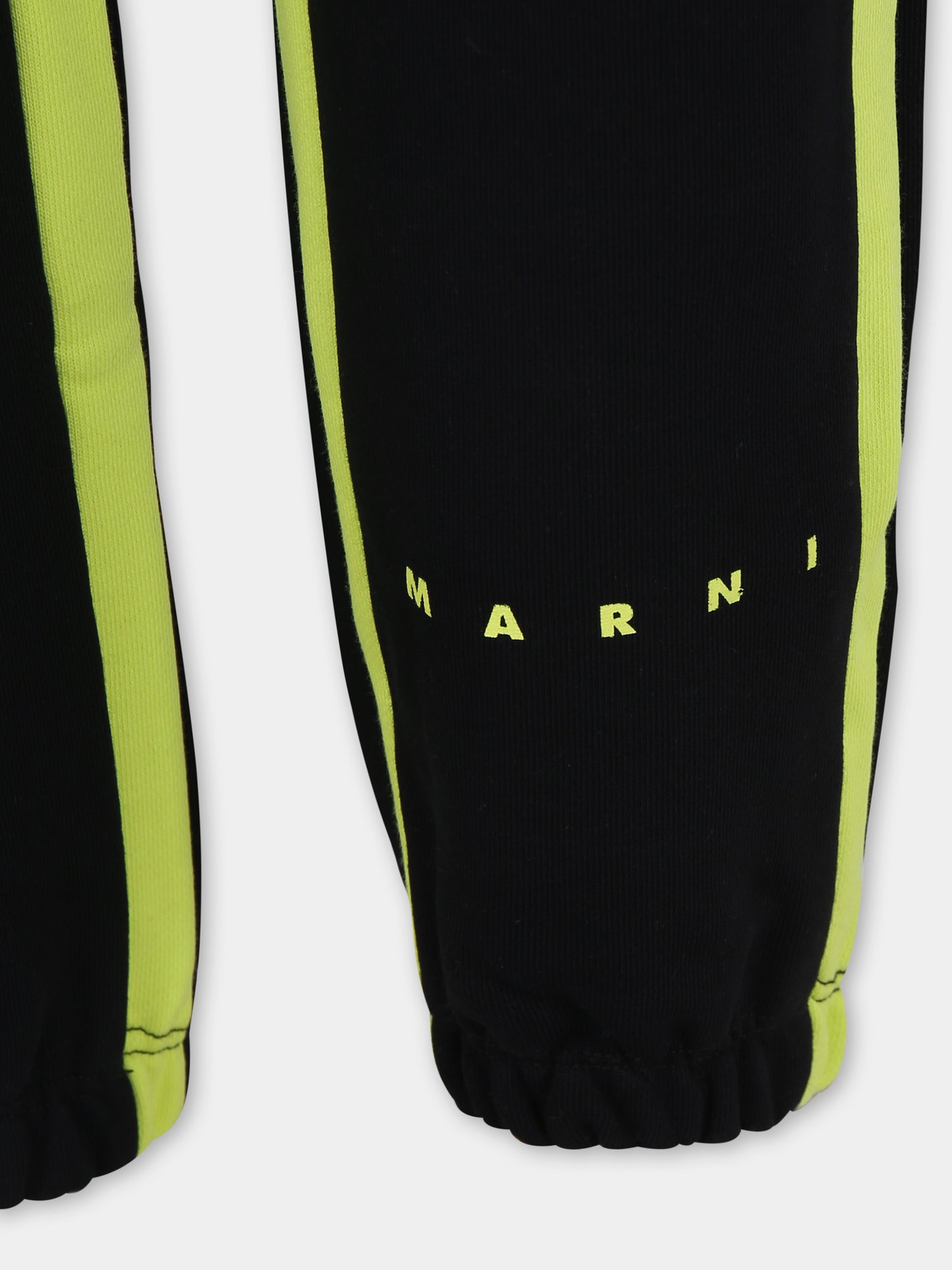 Pantaloni neri per bambino con logo,Marni Kids,M01215 M00NF MP73U 0M900