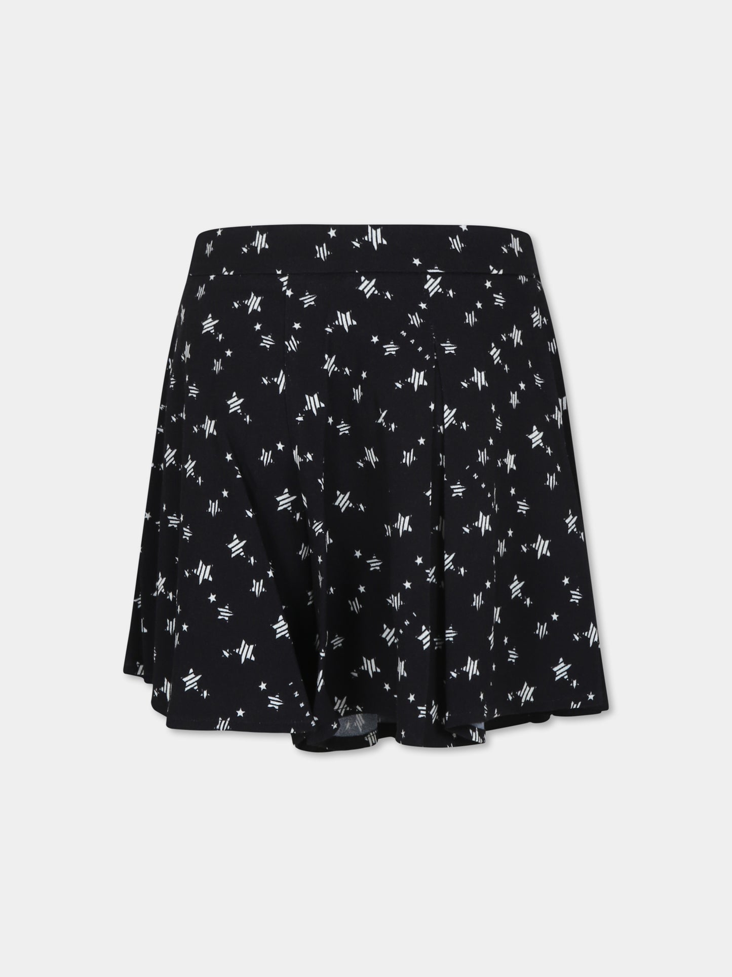 Shorts neri per bambina con stelle,Marni Kids,M01113 M00SS MP148F 0M900