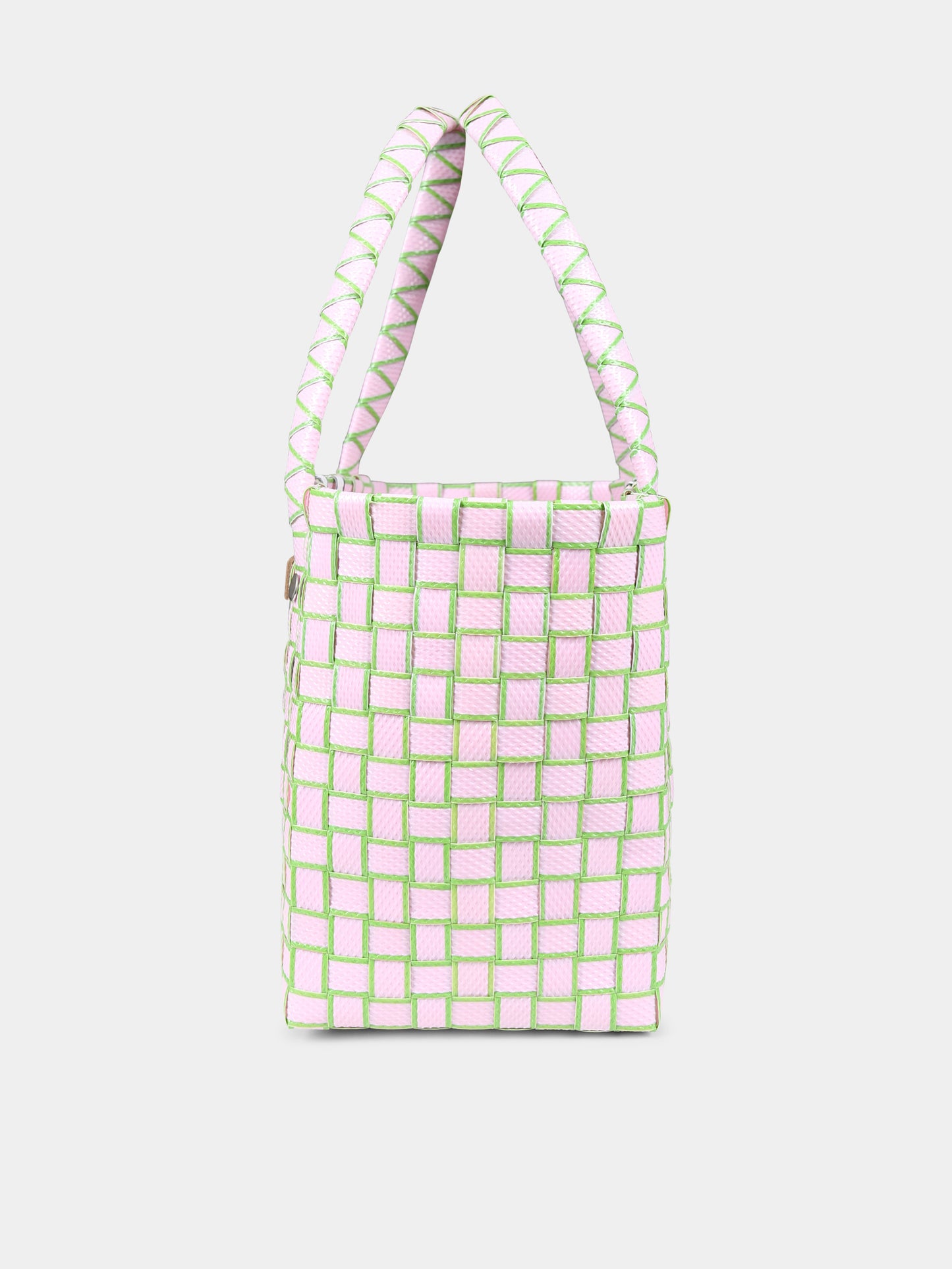 Borsa rosa per bambina con logo,Marni Kids,M00638 M00IW MW73F 0MC41