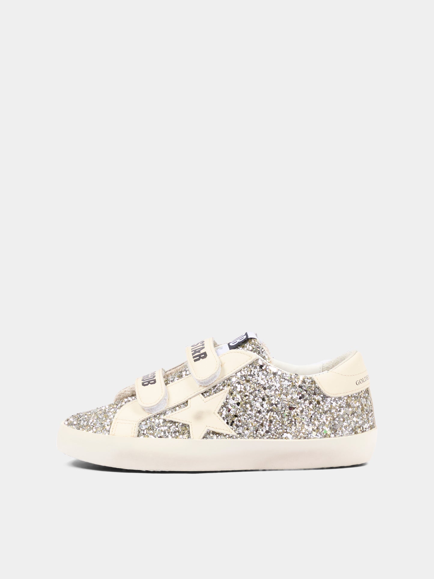 Sneakers dorées Old School pour Fille