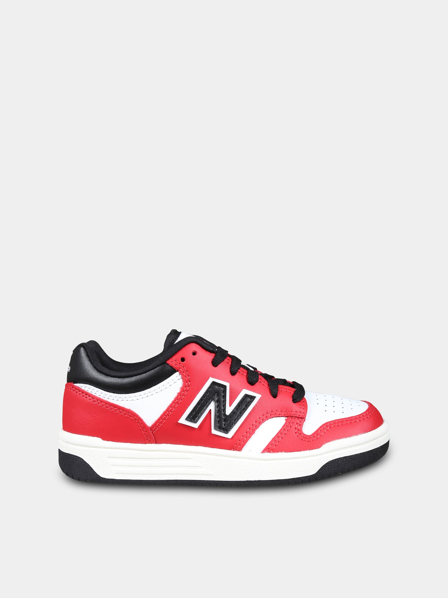 Sneakers 480 rosse per bambini con logo,New Balance,PSB480TT