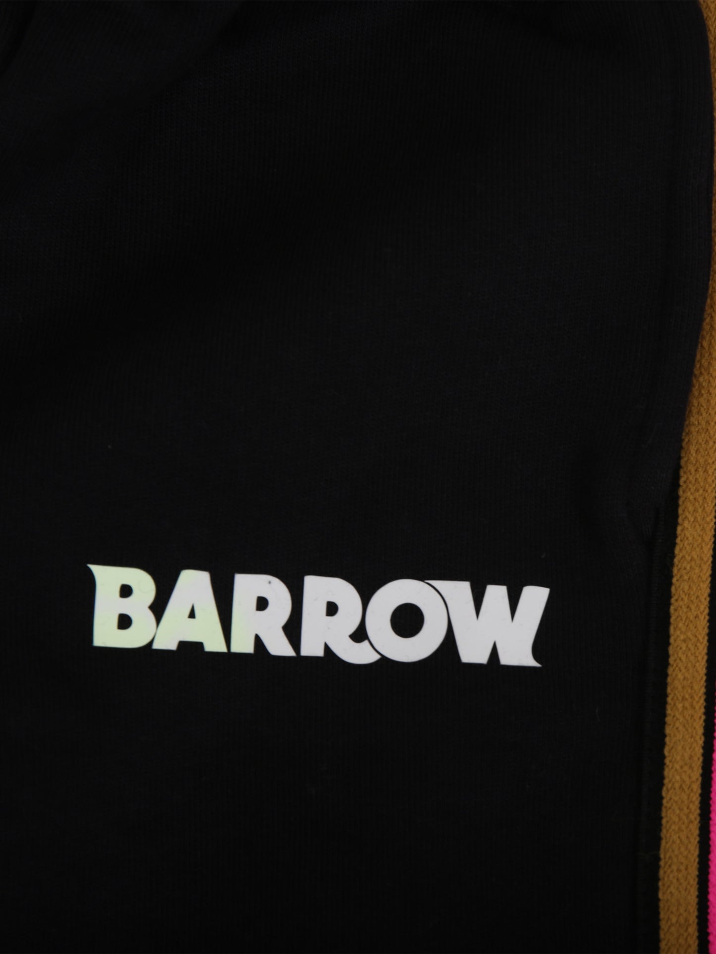 Pantaloni neri per bambina con logo,Barrow,F3BKJGFP107 110