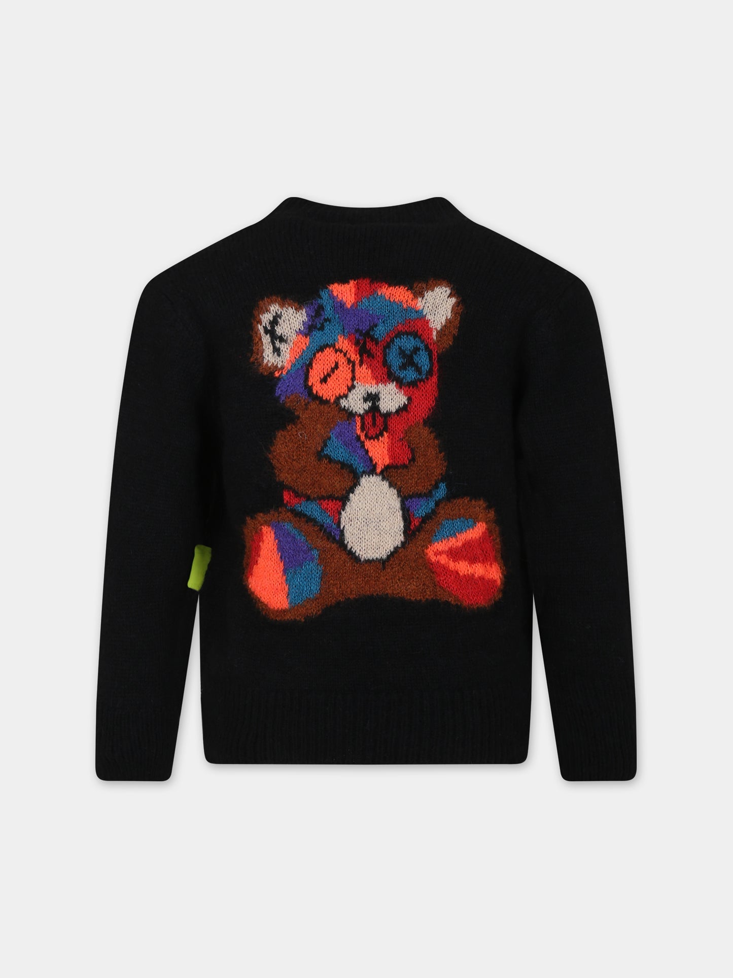 Maglione nero per bambini con smile,Barrow,F3BKJUJP036 110