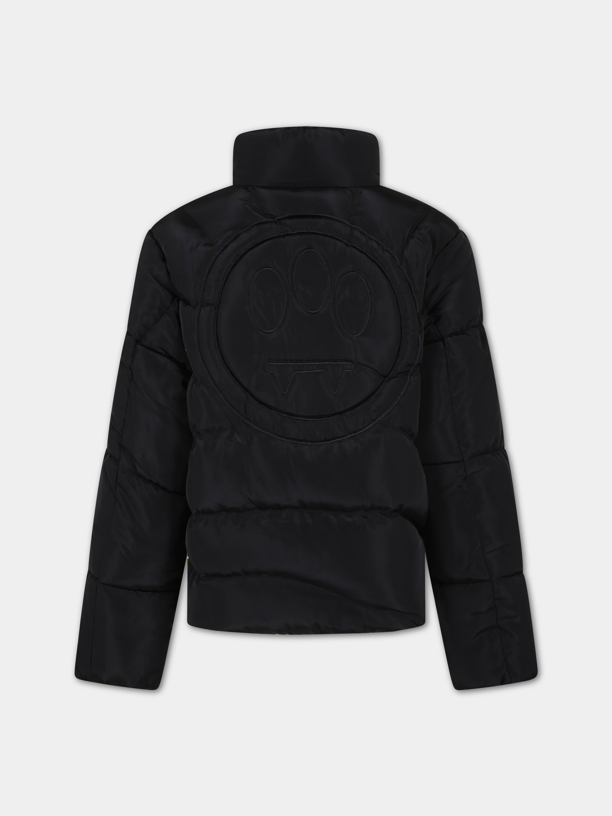 Piumino nero per bambini con logo,Barrow,F3BKJUPF001 110