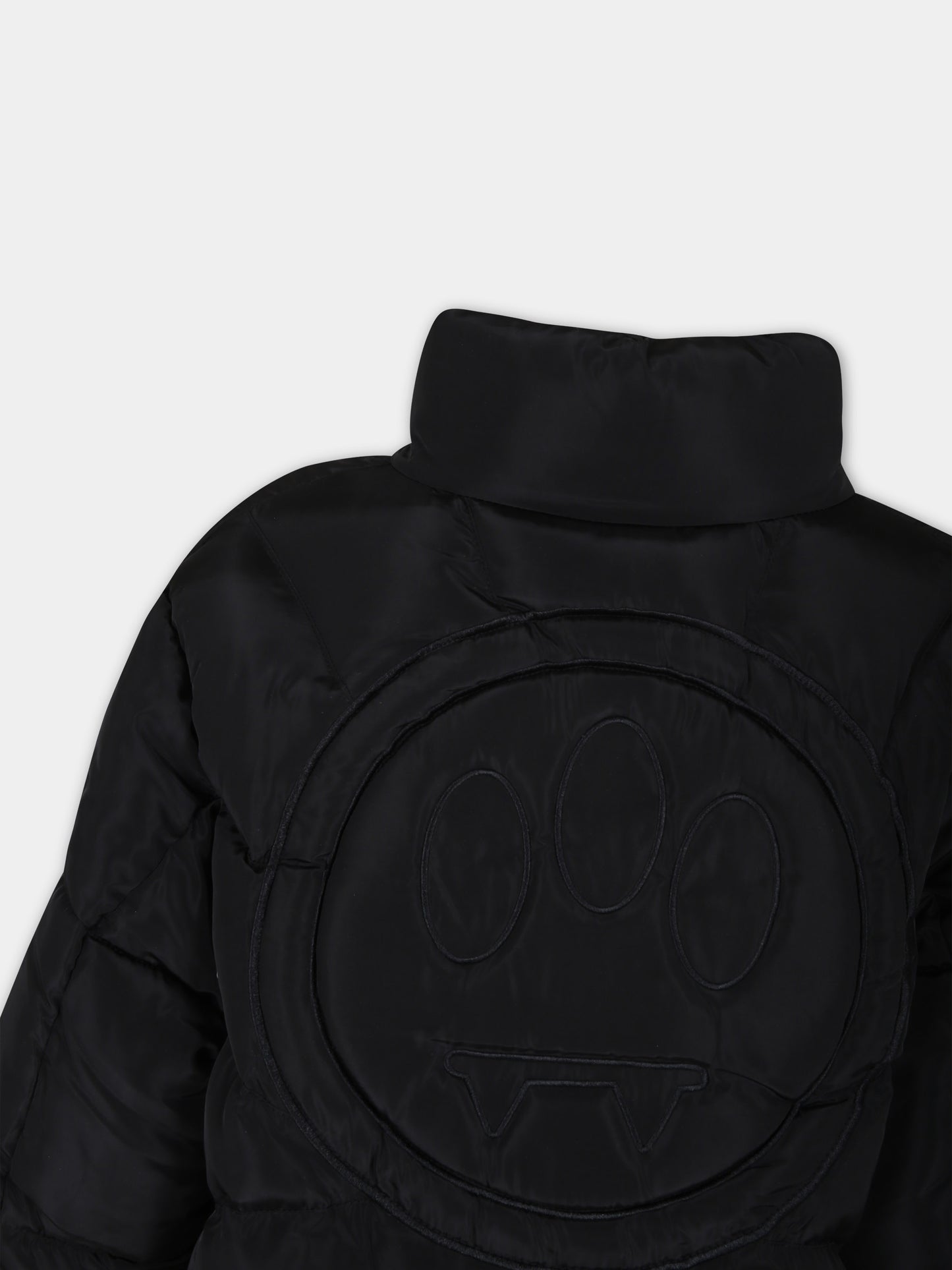Piumino nero per bambini con logo,Barrow,F3BKJUPF001 110