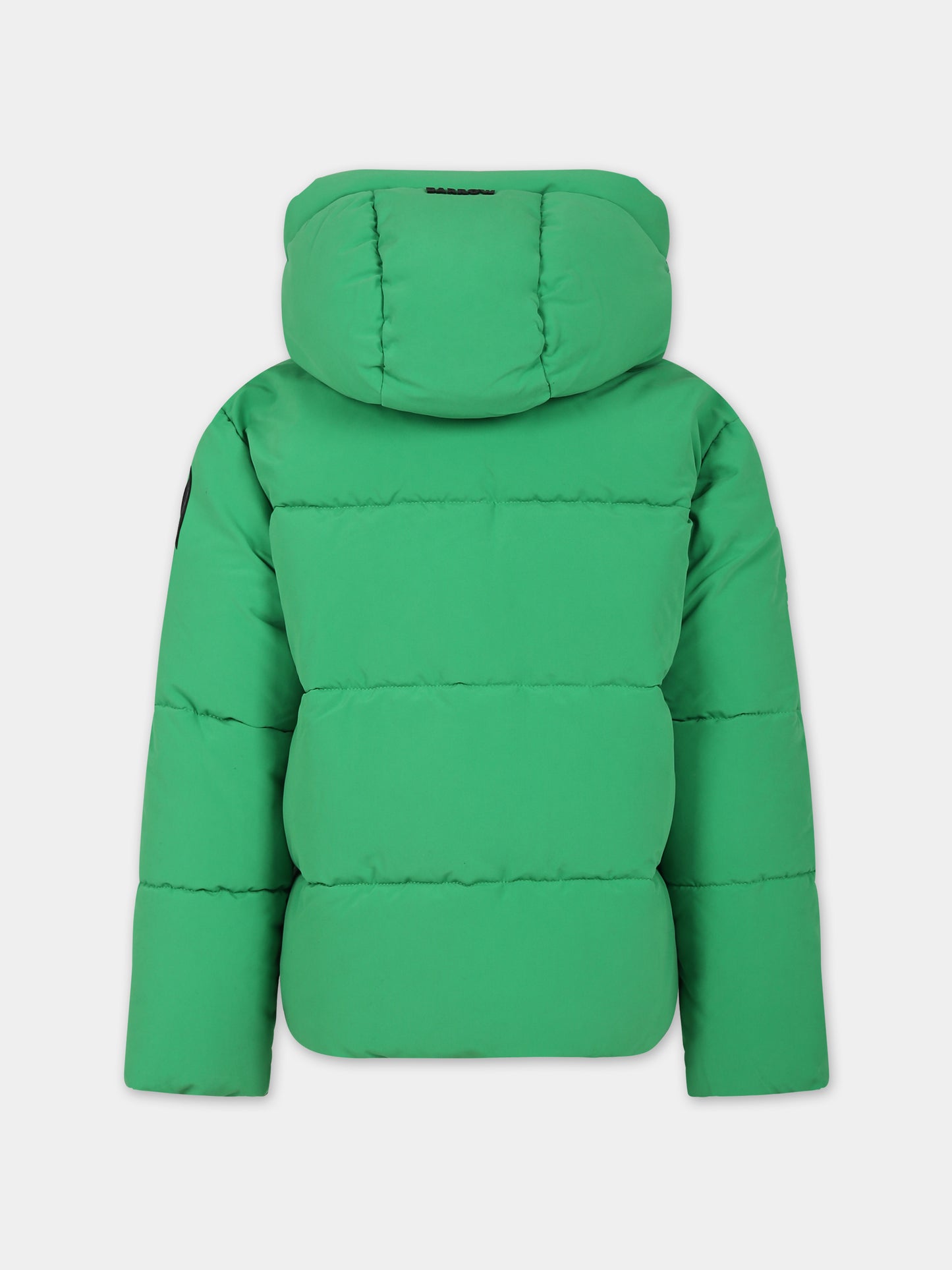 Piumino verde per bambini con logo,Barrow,F3BKJUPF002 BW012