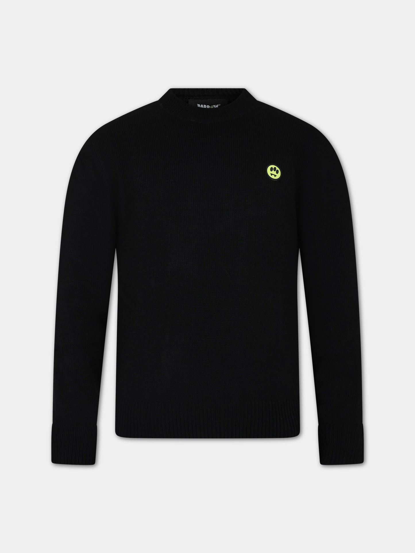 Maglione nero per bambini con smile,Barrow,F3BKJUJP037 110