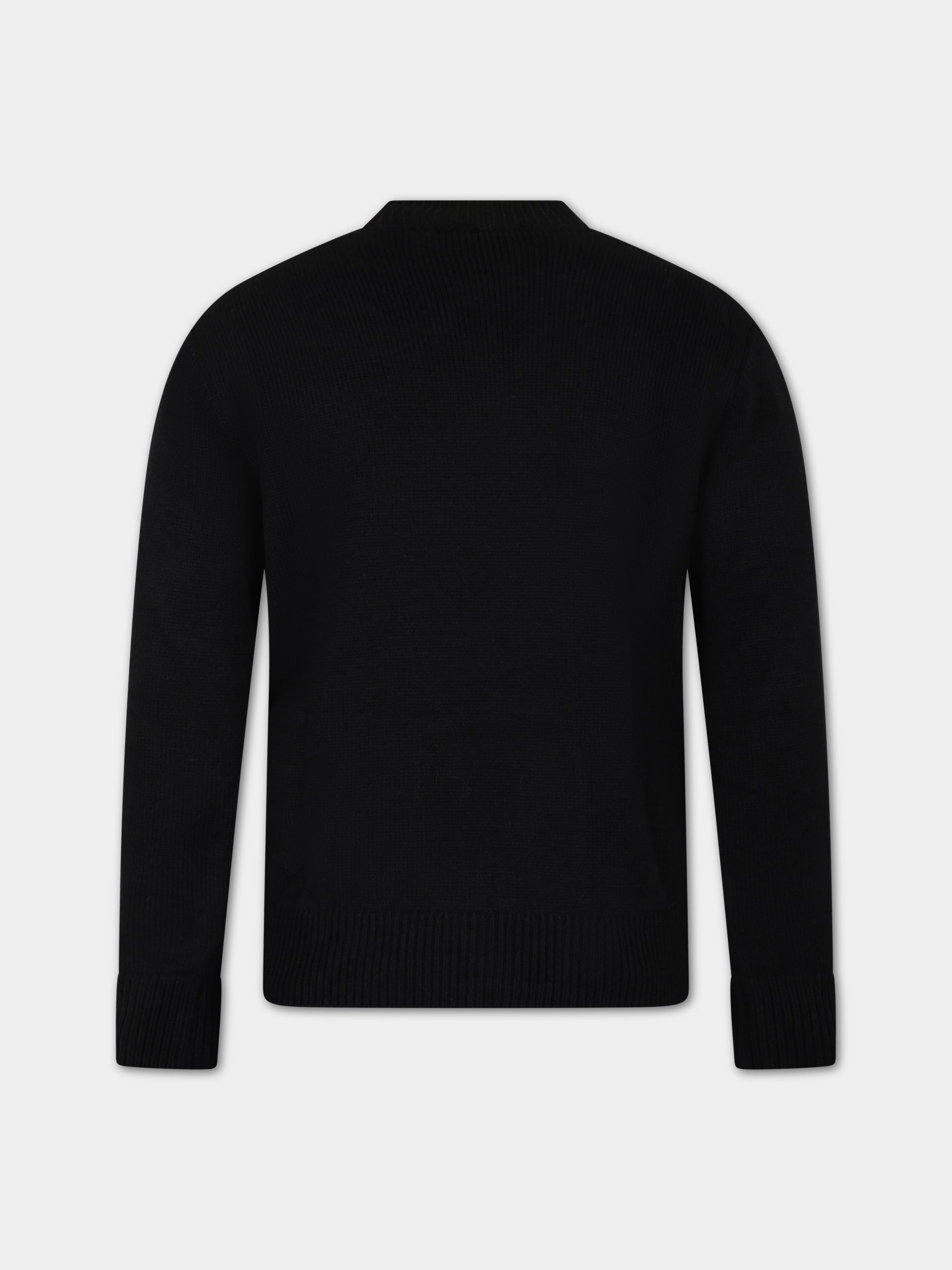 Maglione nero per bambini con smile,Barrow,F3BKJUJP037 110