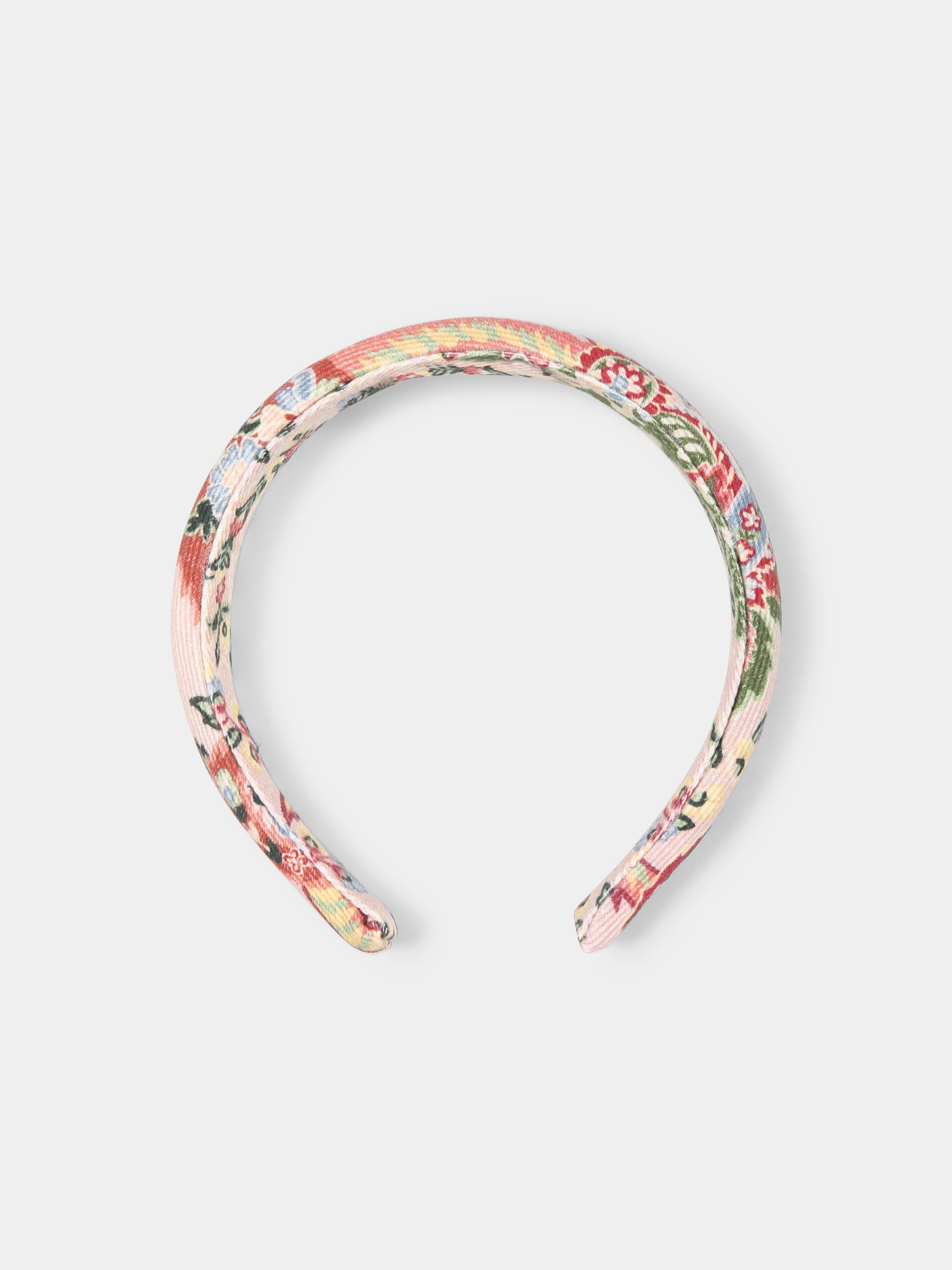 Cerchietto rosa per bambina con motivo paisley,Etro,GV0A54 D0103 383MC