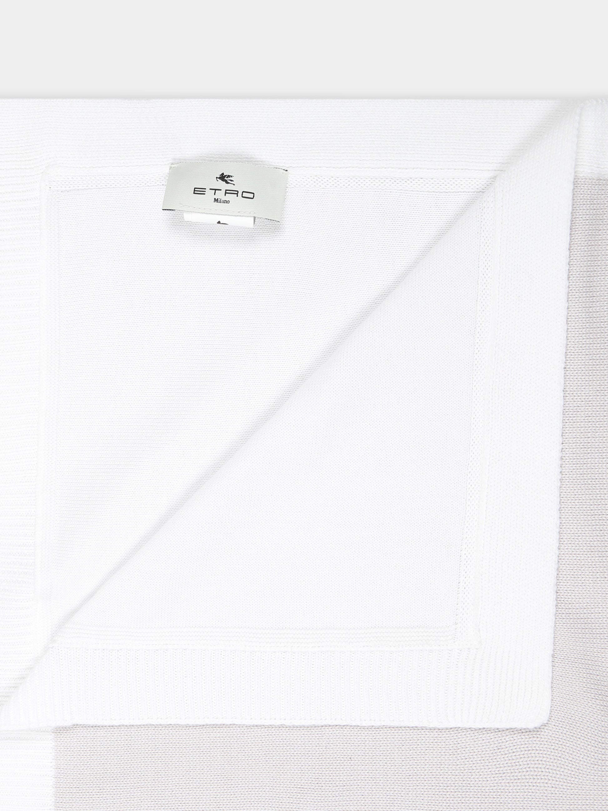 Coperta grigia per neonati con Pegaso,Etro,GU0570 X0006 900