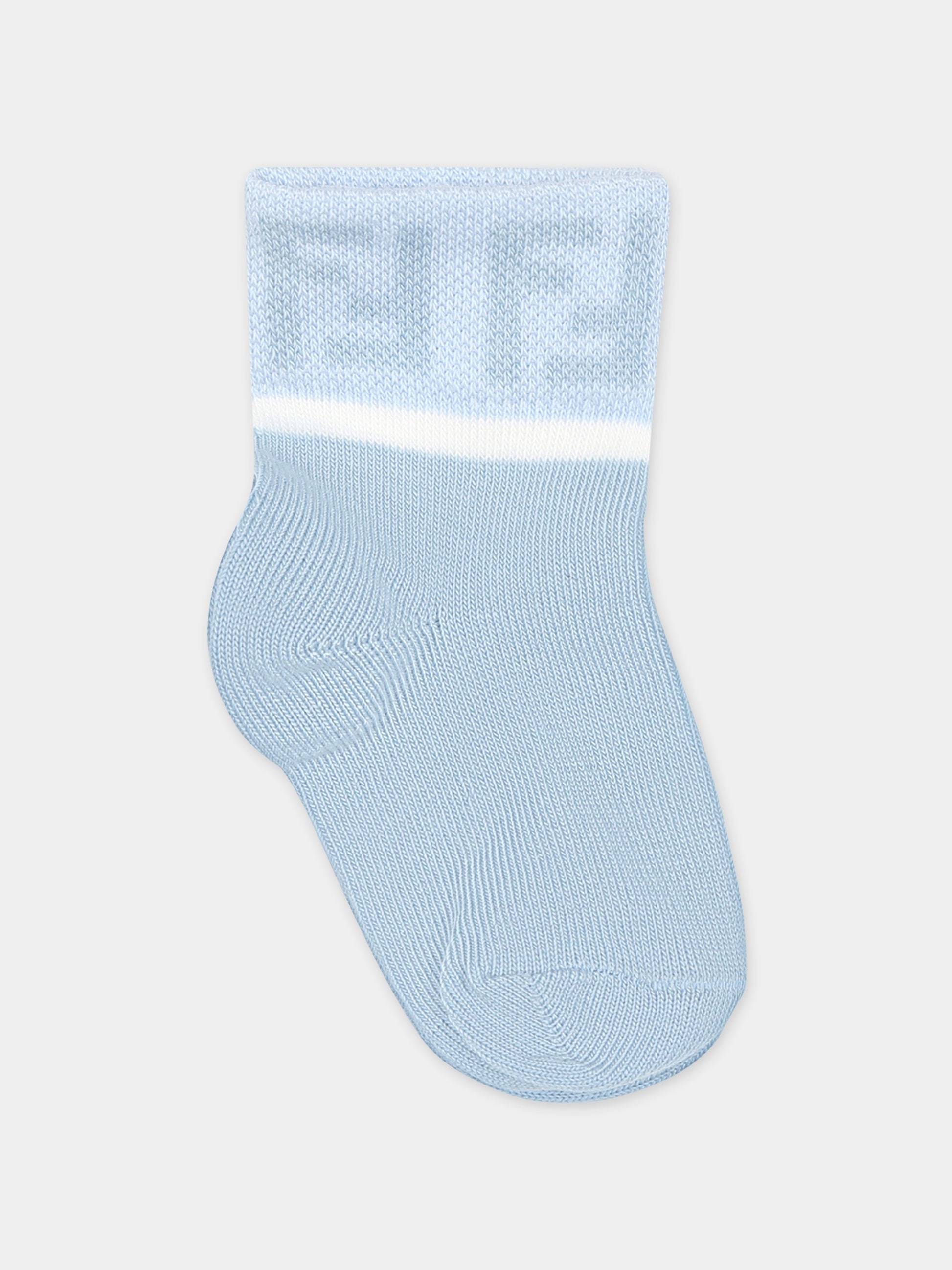 Set calzini multicolor per neonato con doppia F,Fendi Kids,BMN026 ASQV F1PMJ