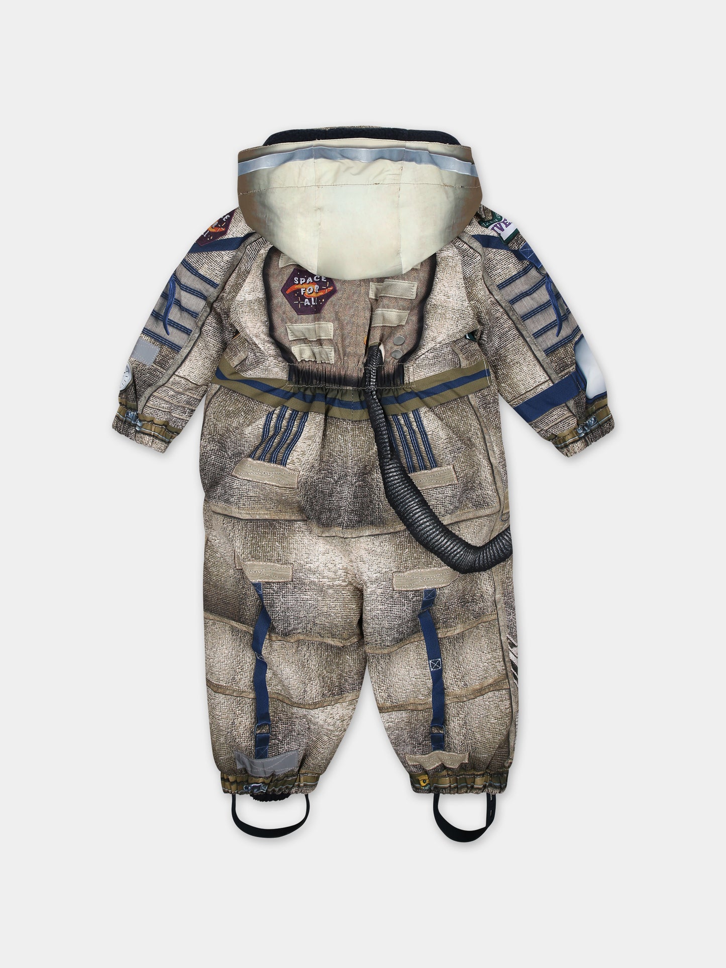 Tuta da neve multicolor per neonati con stampa e logo,Molo,5W23N202 3277