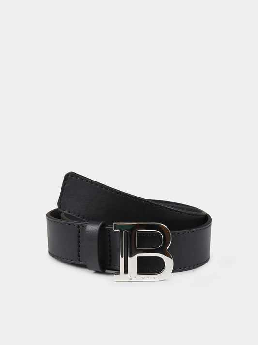 Ceinture noire pour enfants avec logo