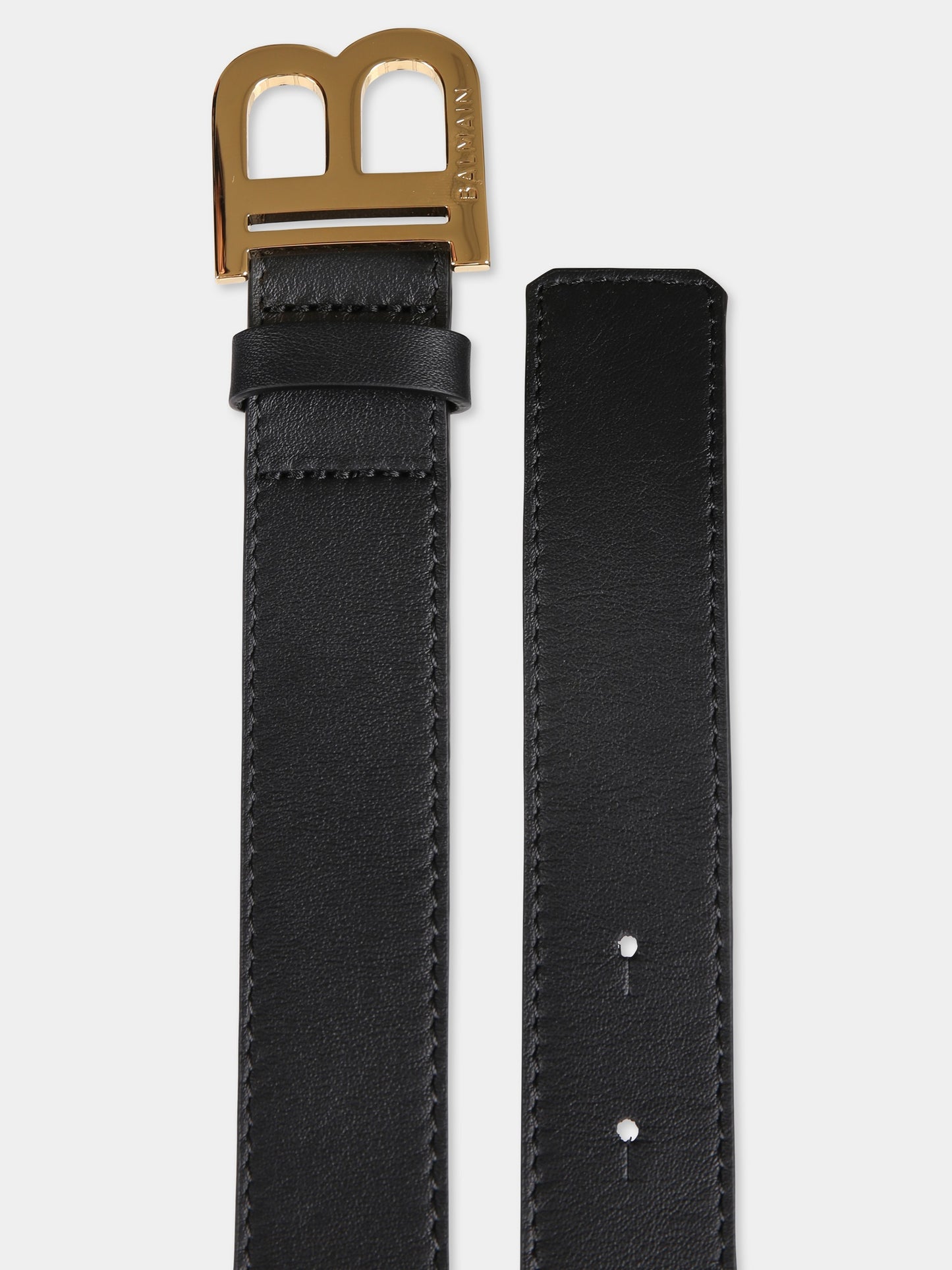 Ceinture noire pour enfants avec logo