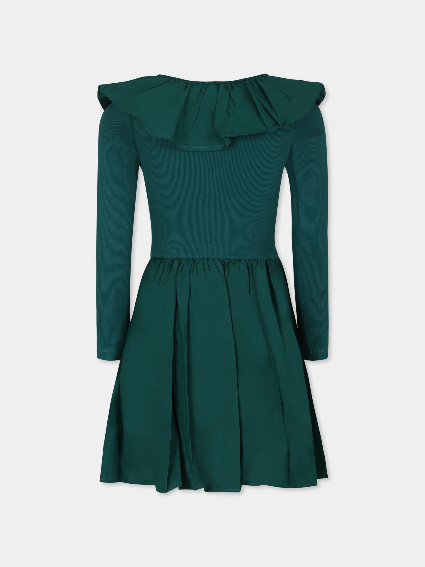 Vestito verde Cille per bambina,Molo,2W24E201 8951