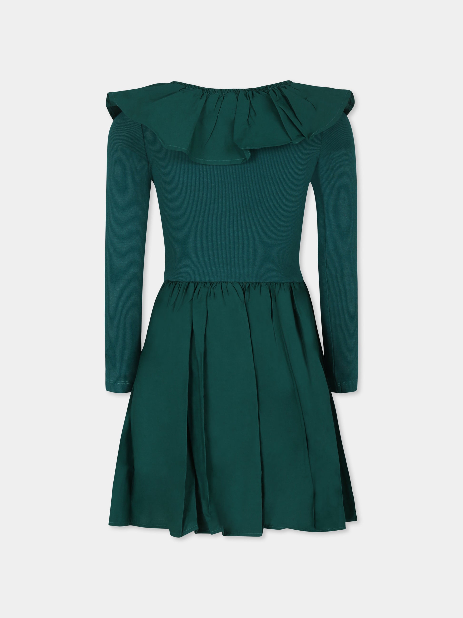 Vestito verde Cille per bambina,Molo,2W24E201 8951