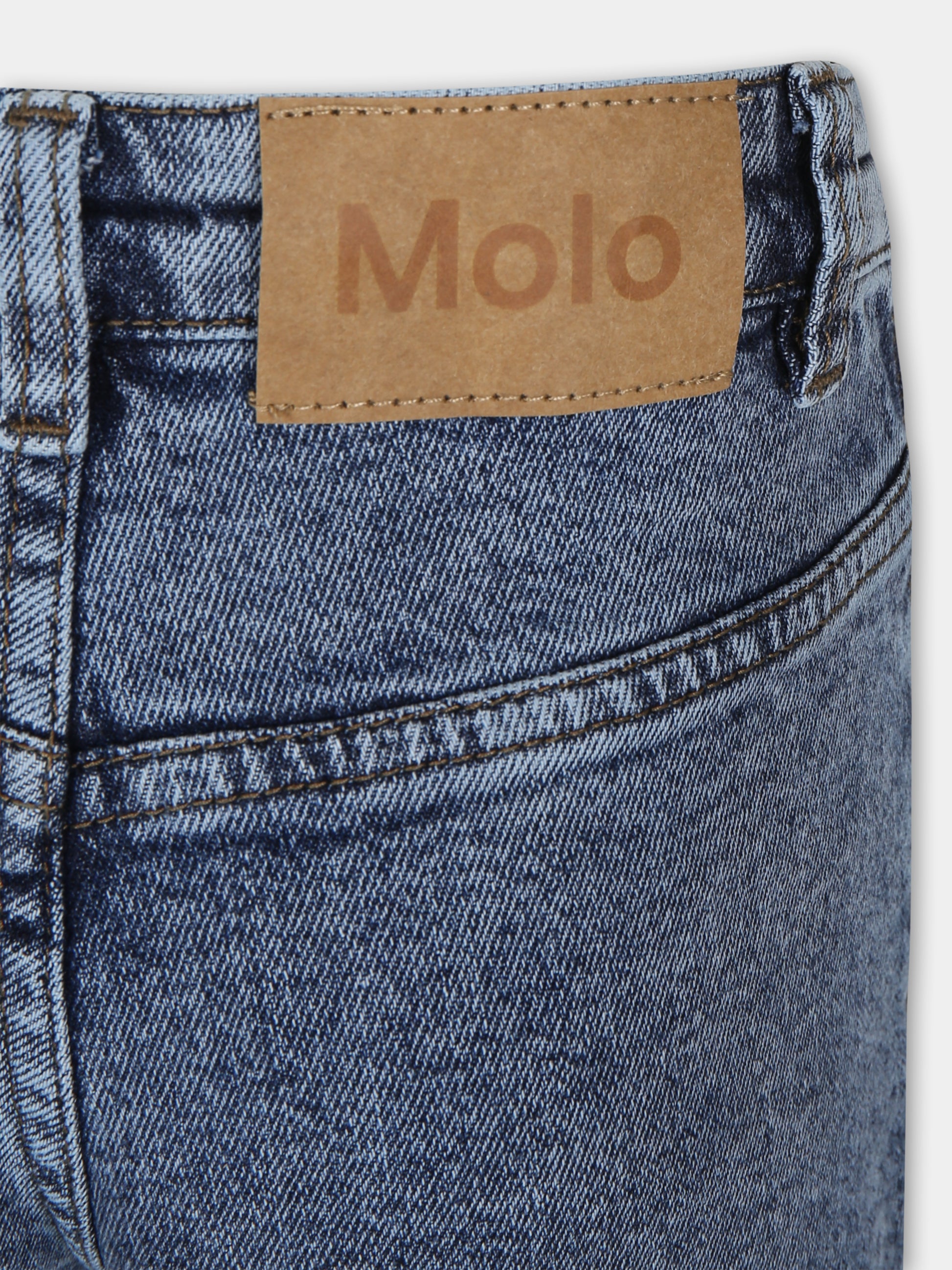 Jeans Adina blu per bambina,Molo,2W24I109 5378