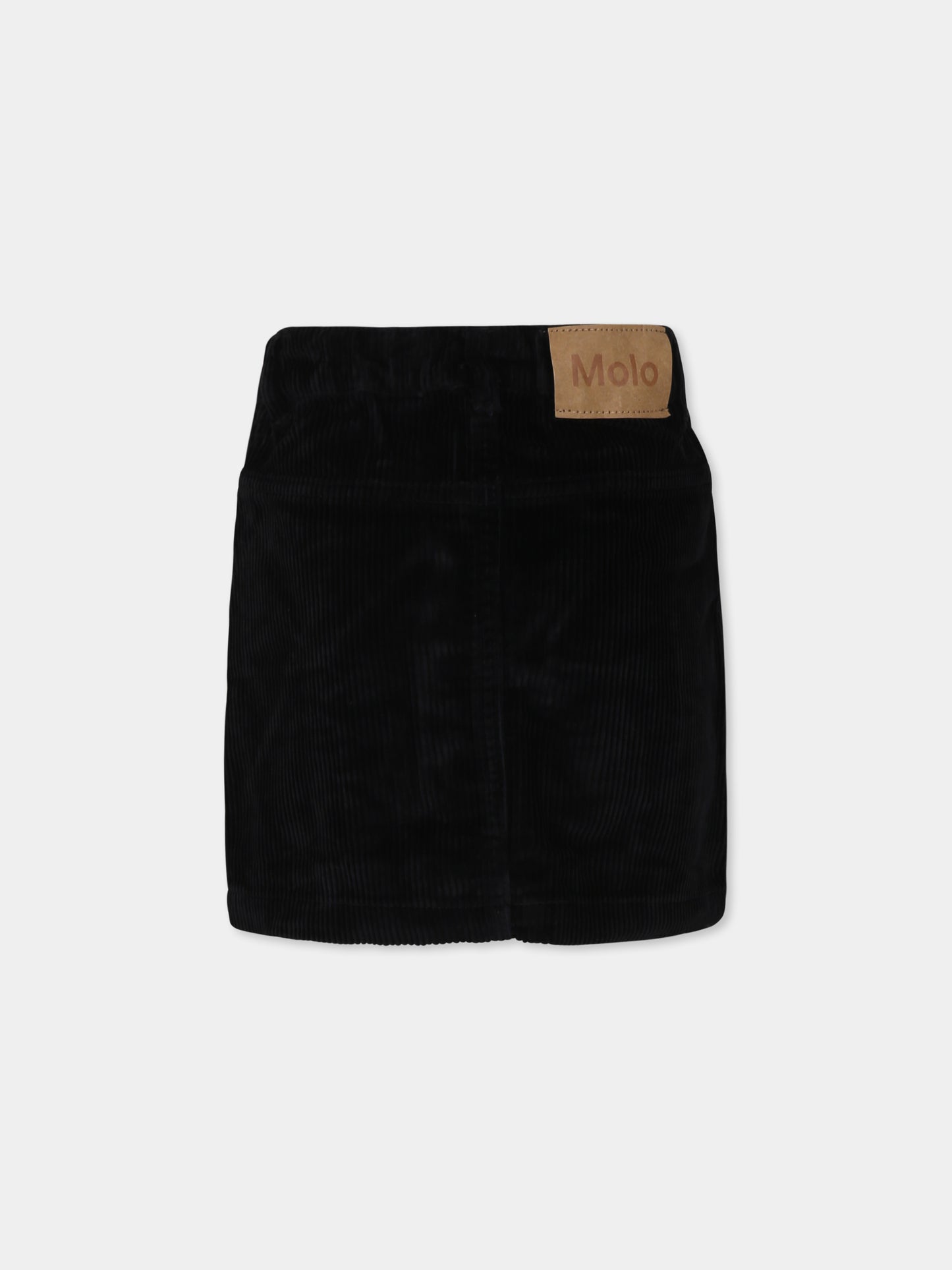 Gonna nera Bera per bambina,Molo,2W24D111 0099