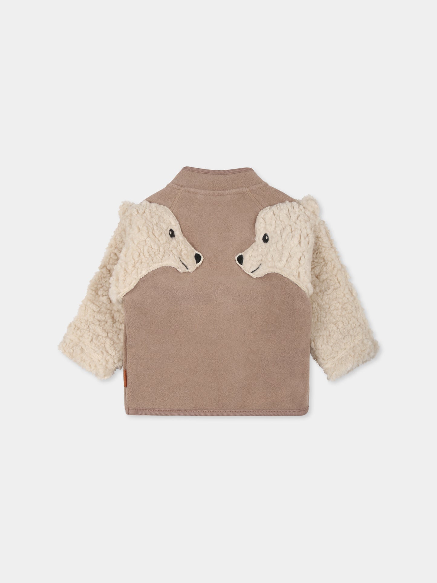 Giubbotto beige Uli per neonati con orso polare,Molo,5W24L206 8962