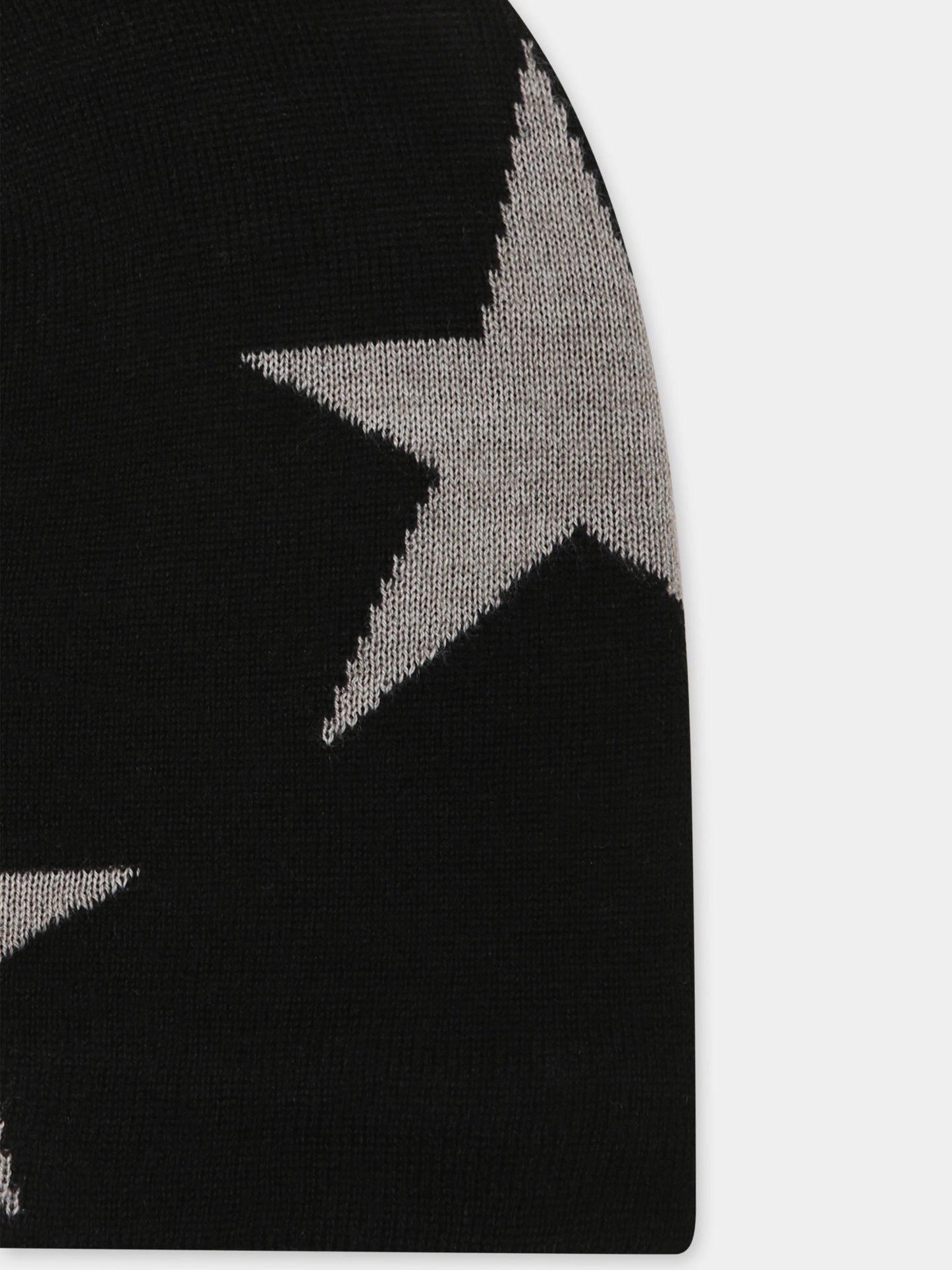 Berretto nero Colder per bambini con stelle,Molo,7W24S303 0099
