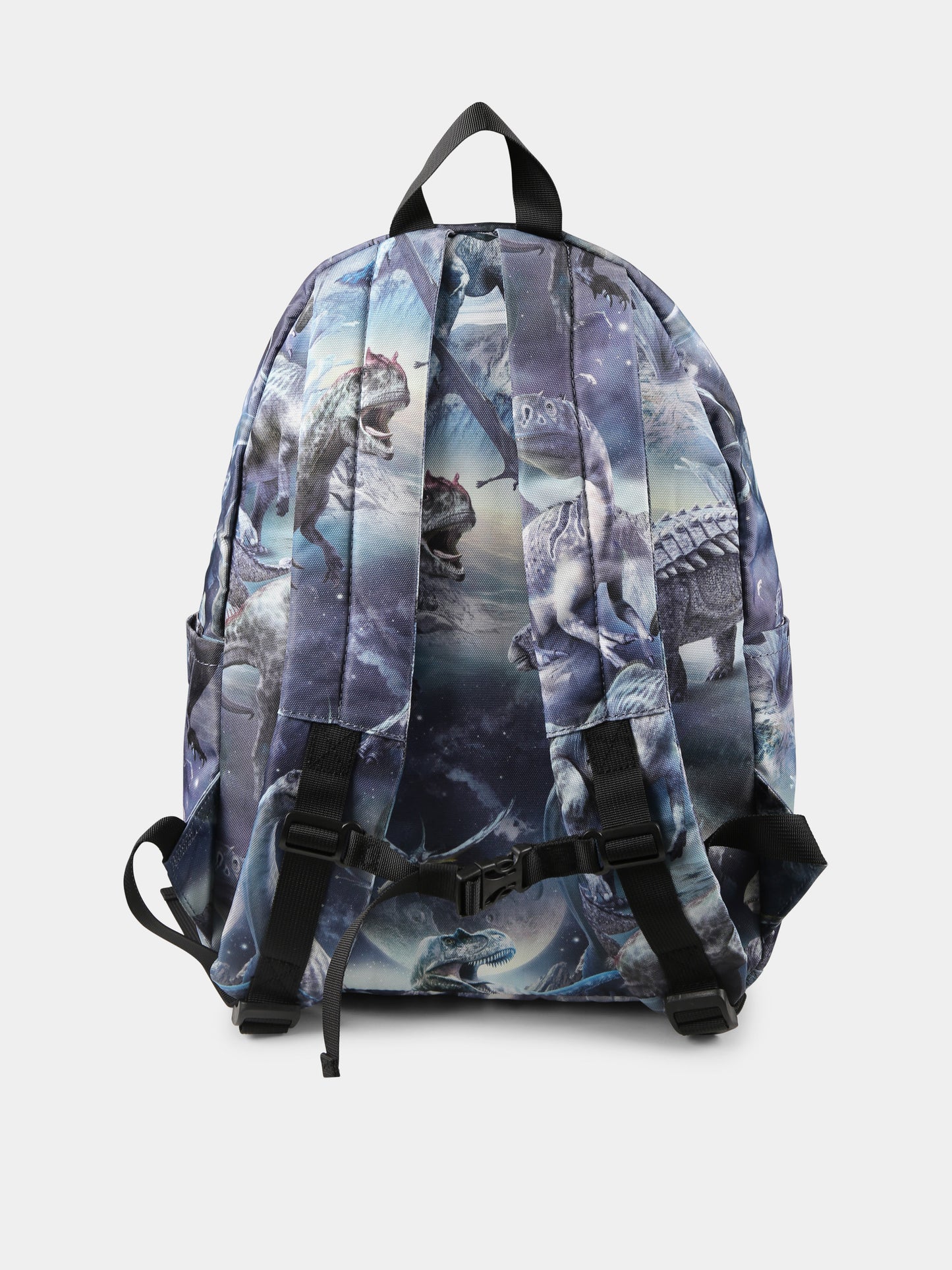 Zaino blu per bambino con stampa dinosauri,Molo,7W24V202 9147