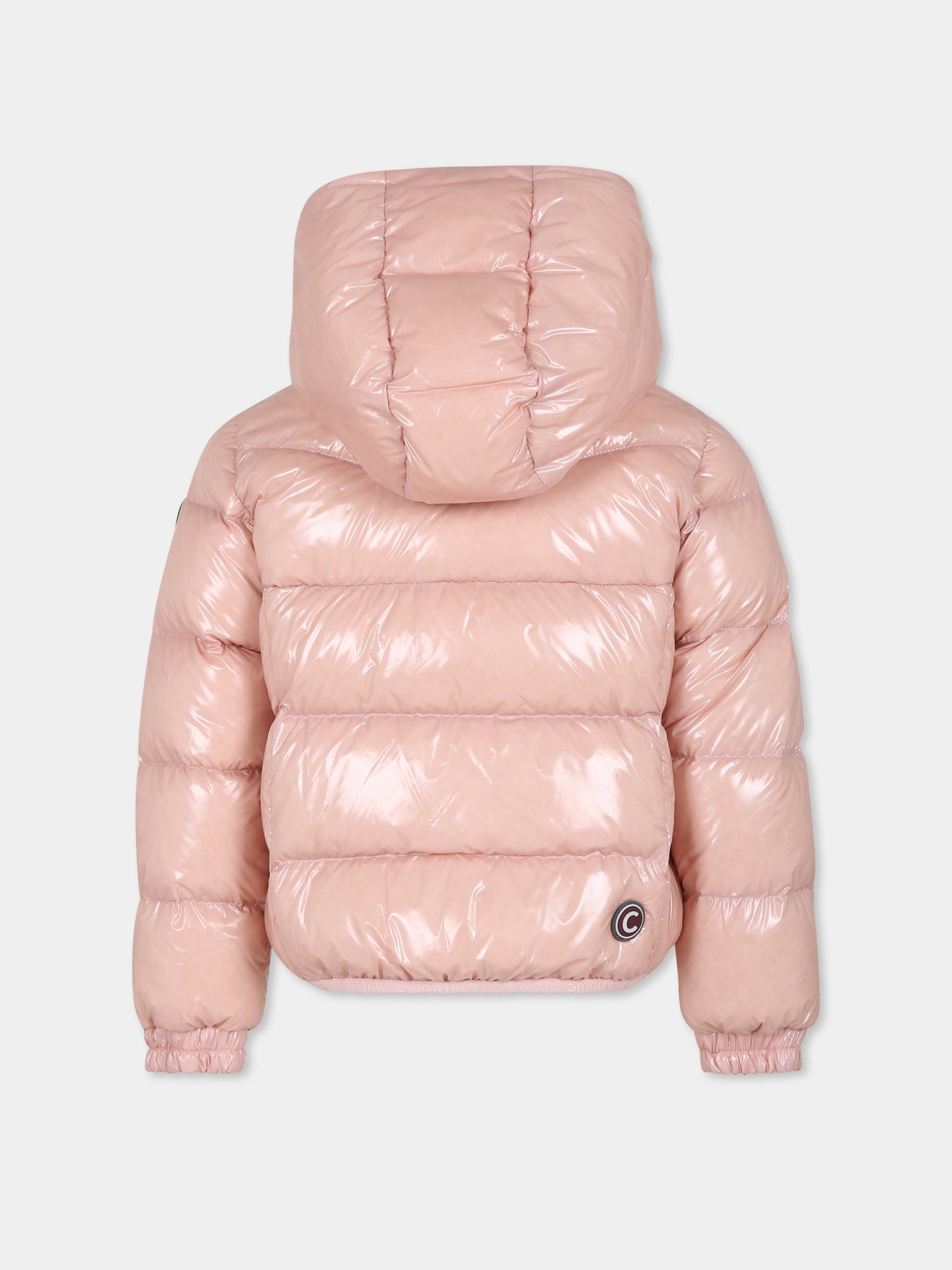 Piumino rosa per bambina con logo,Colmar Originals Kids,3400 8XV 420