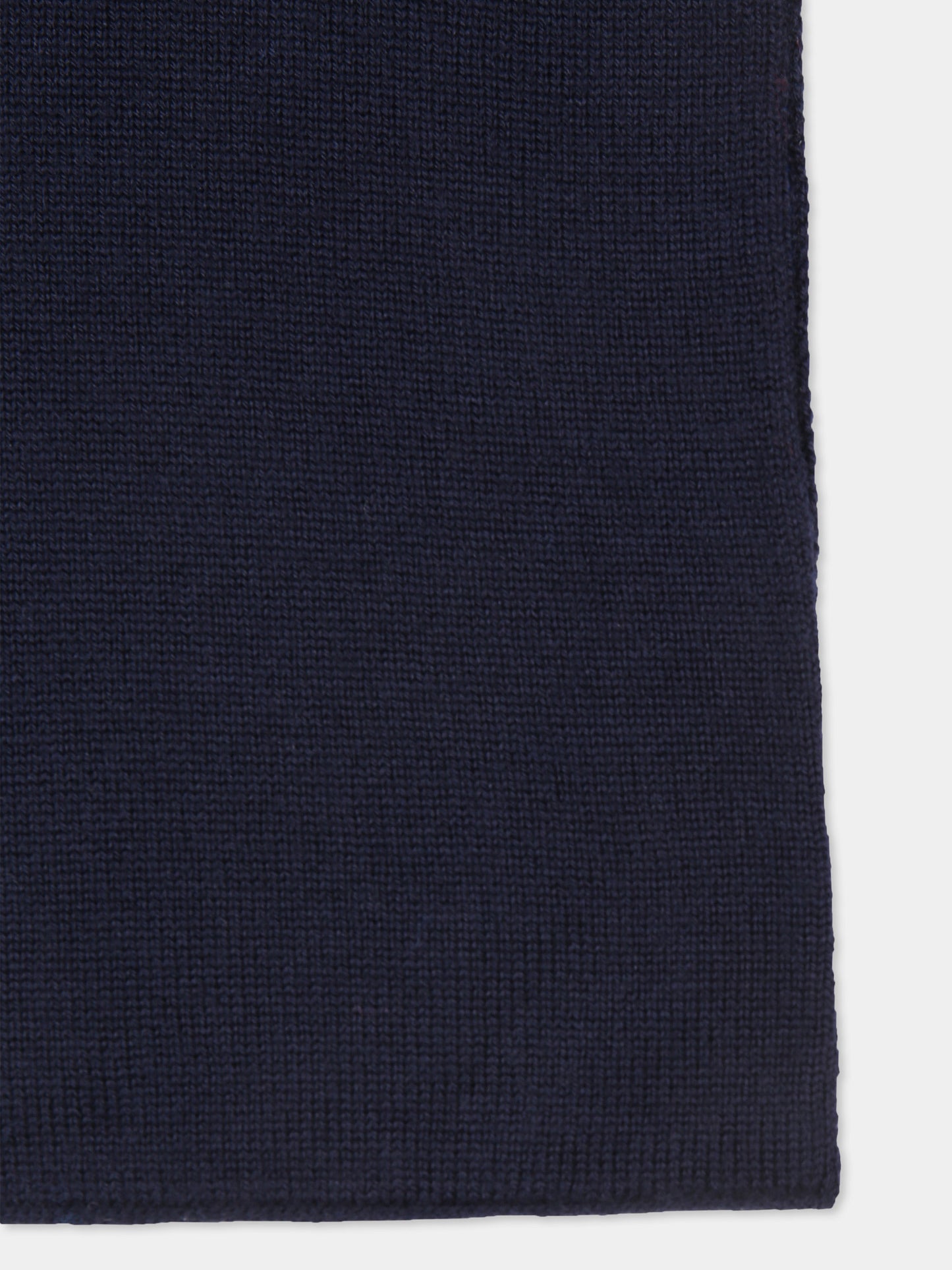 Sciarpa blu per bambino con logo,Dolce & Gabbana Kids,LBKAE3 JCVV3 S9000