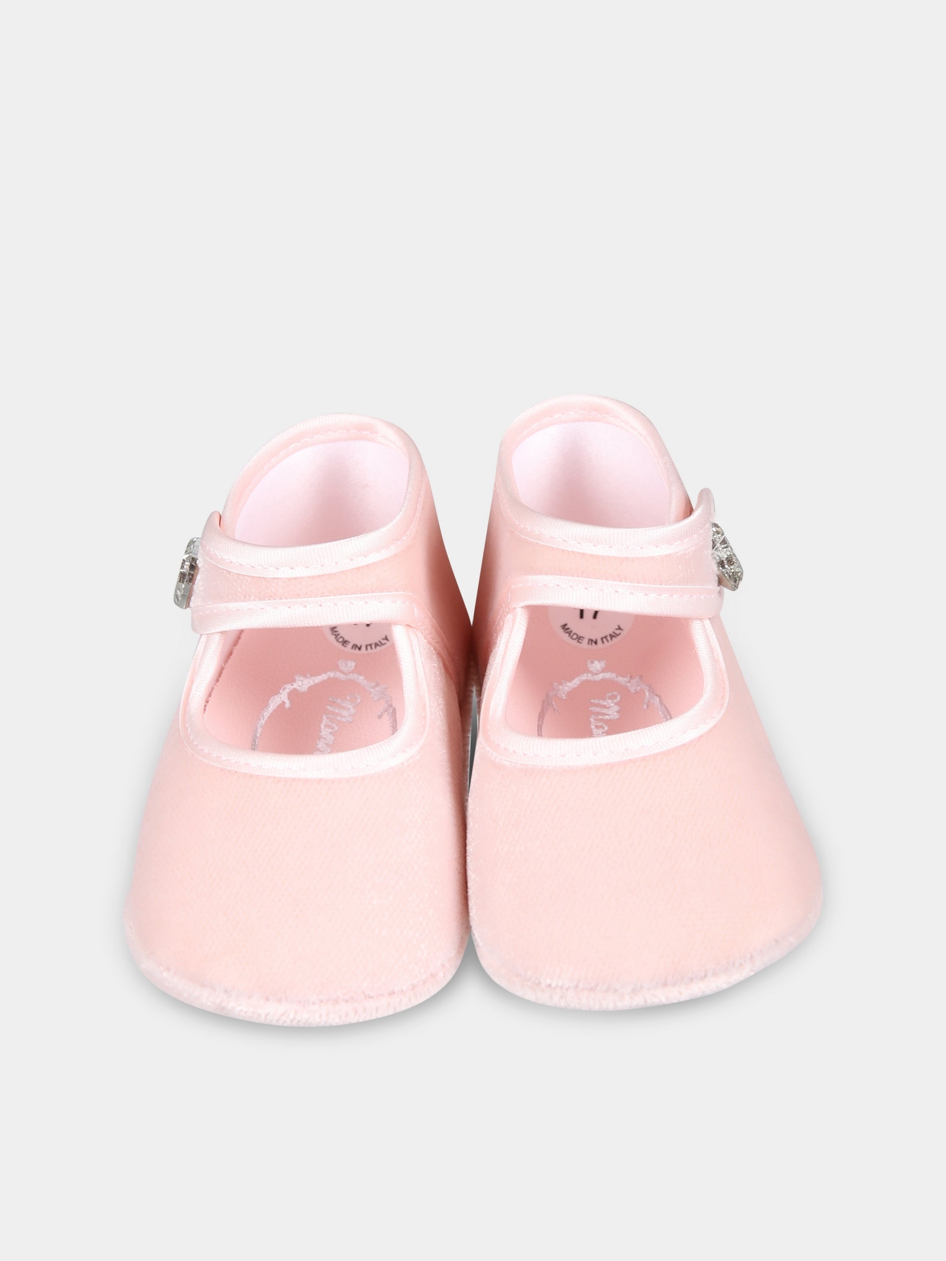 Ballerine rosa per neonata,Monnalisa,73D001 4803 0091