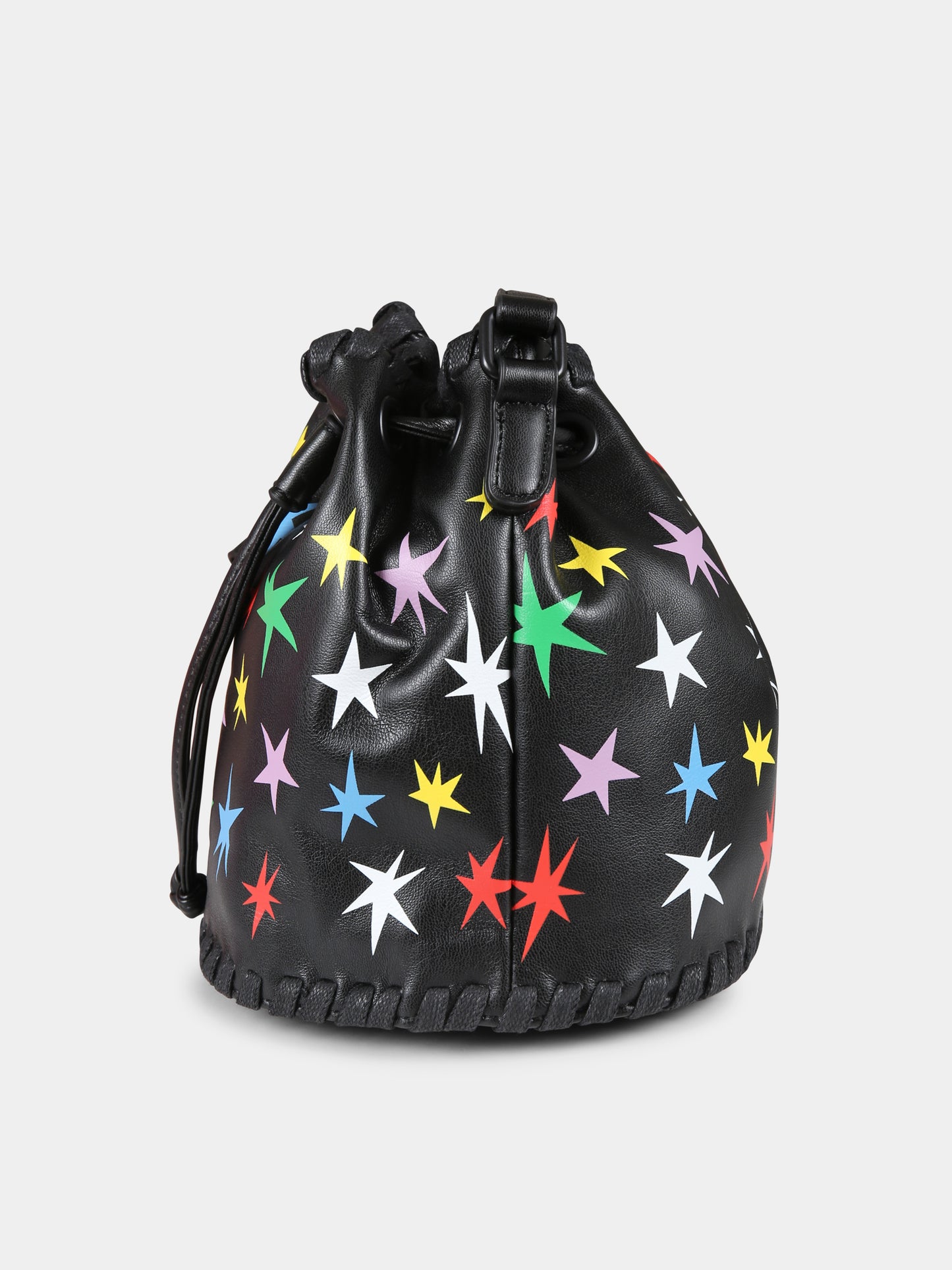 Sac noir pour fille avec étoiles