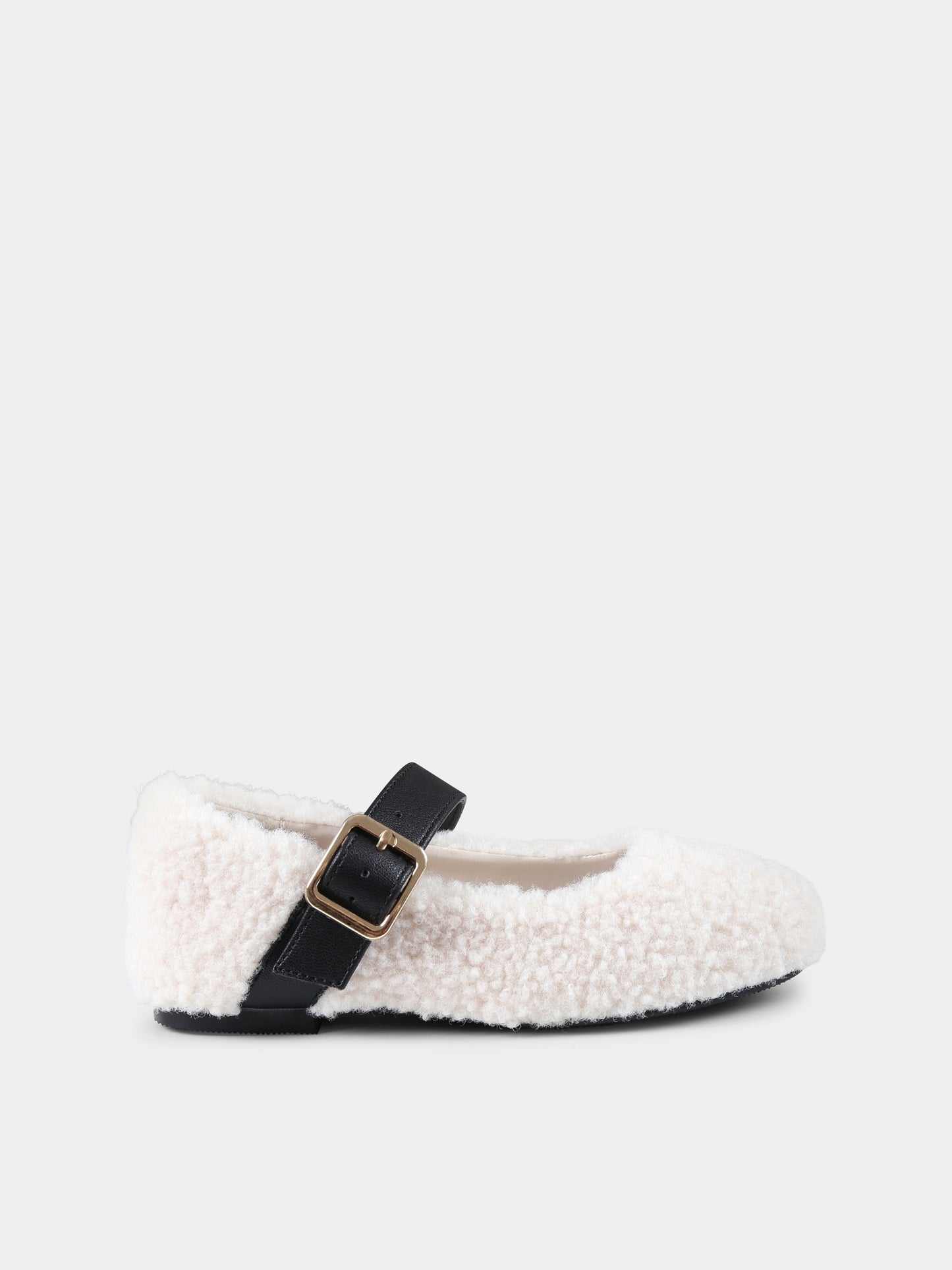 Ballerine avorio per bambina,Stella Mccartney Kids,TV0E46 Z2464 101