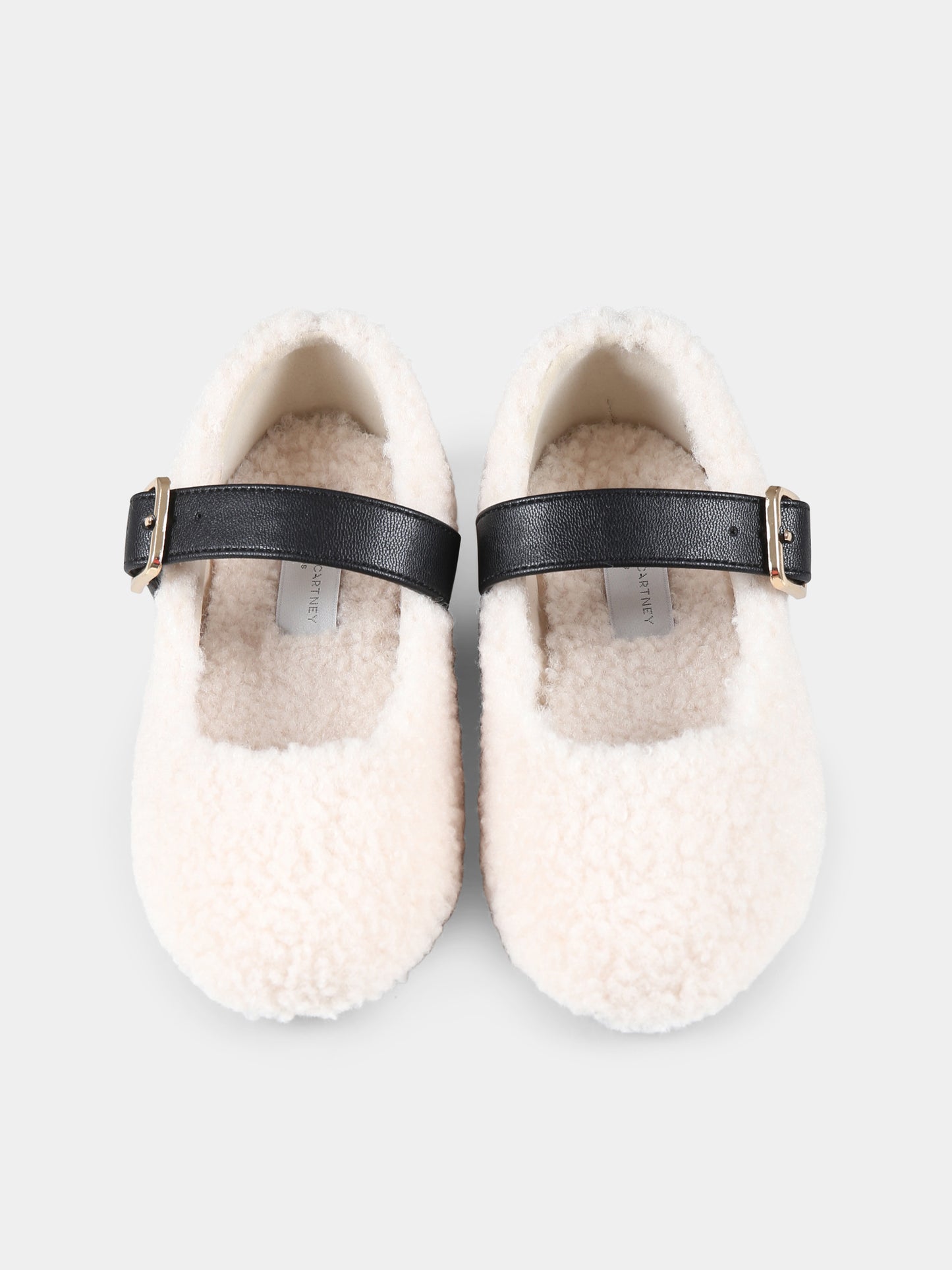 Ballerine avorio per bambina,Stella Mccartney Kids,TV0E46 Z2464 101