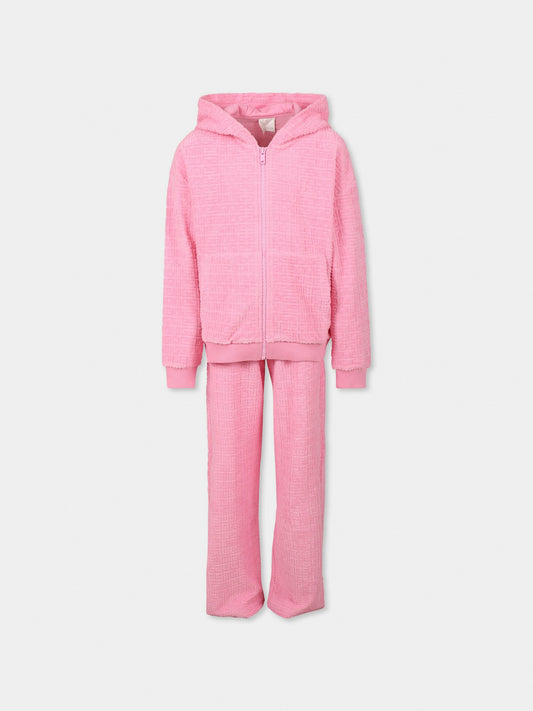 Ensemble rose pour fille avec motif emblématique 4G
