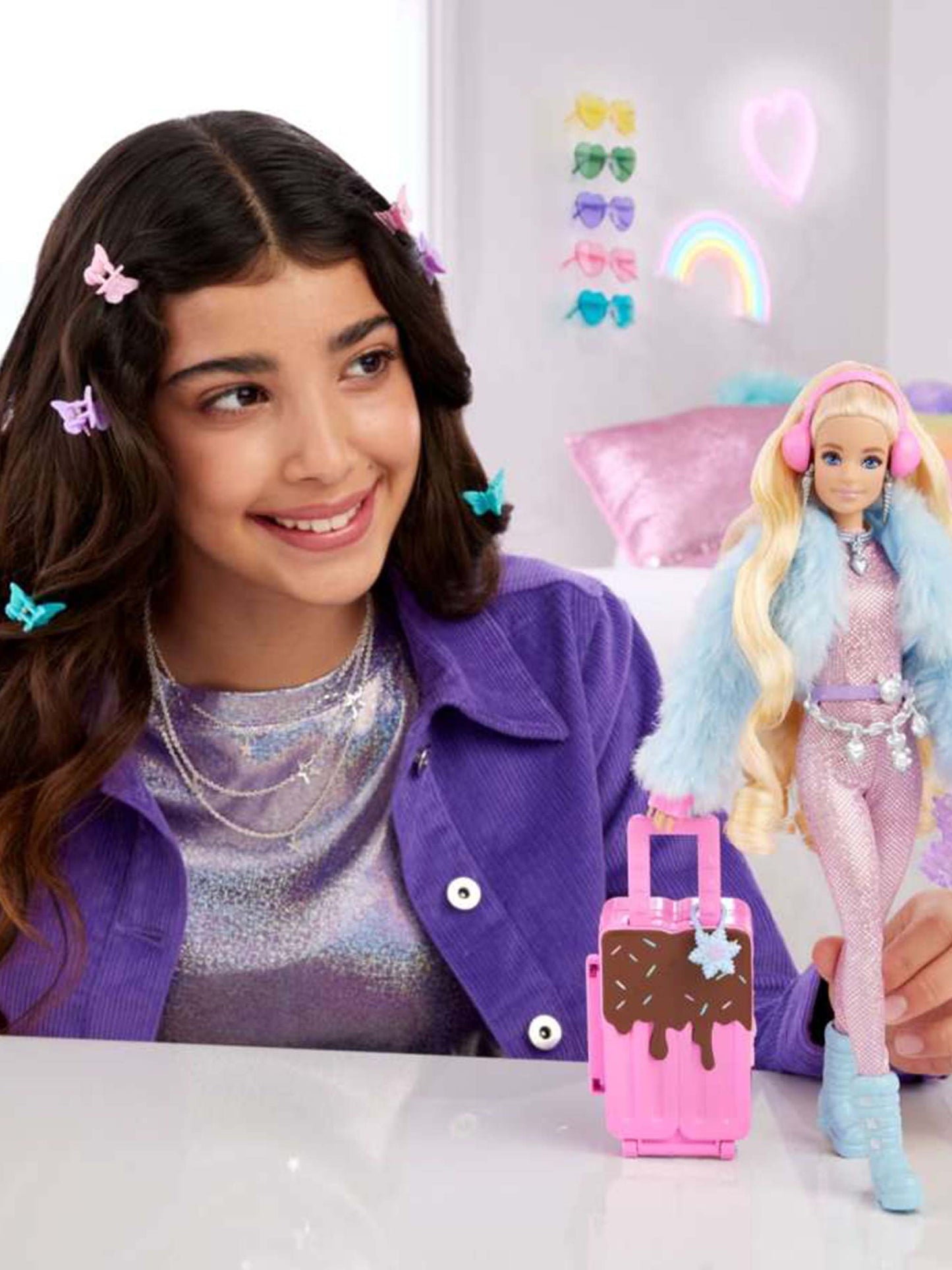 Bambola EXTRA FLY per bambina,Barbie,HPB16