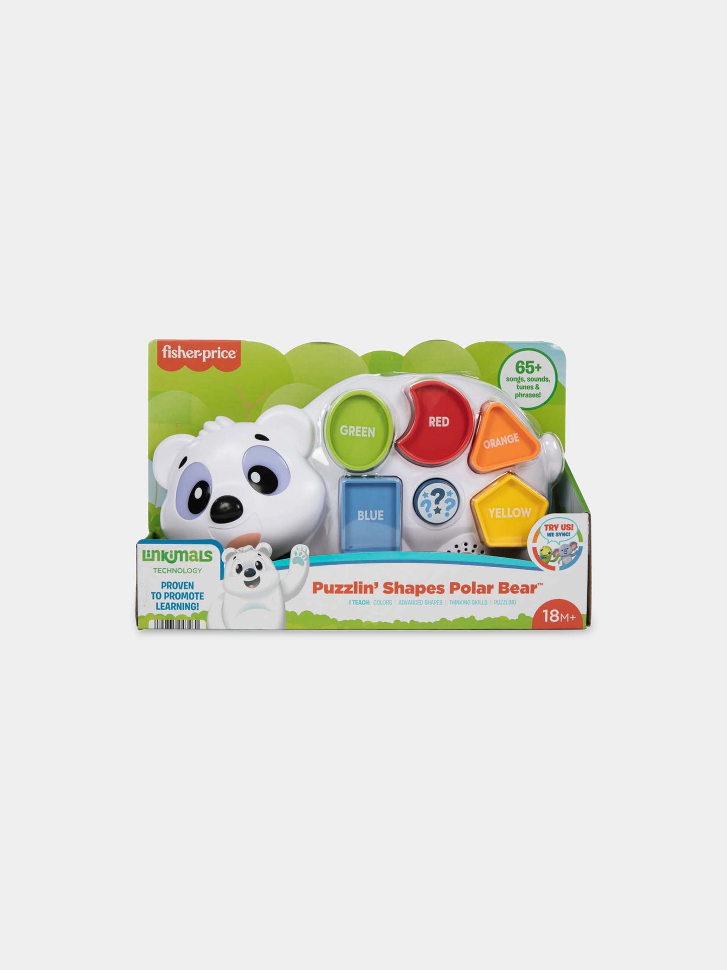 Fabietto Orsetto multicolor per bambini,Fisher Price,HRB80