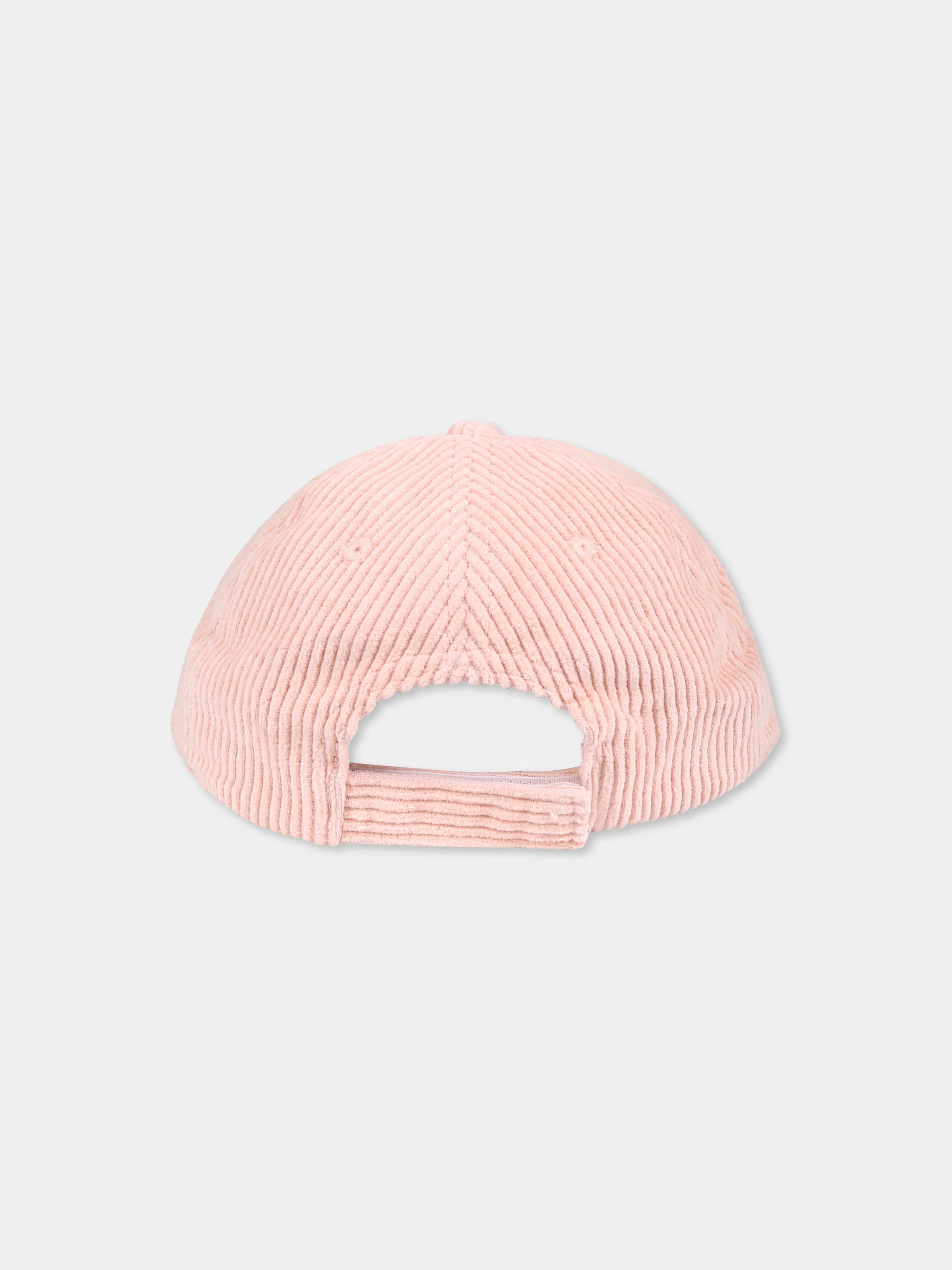 Cappello rosa per bambina con logo,Chloé Kids,C20269 454