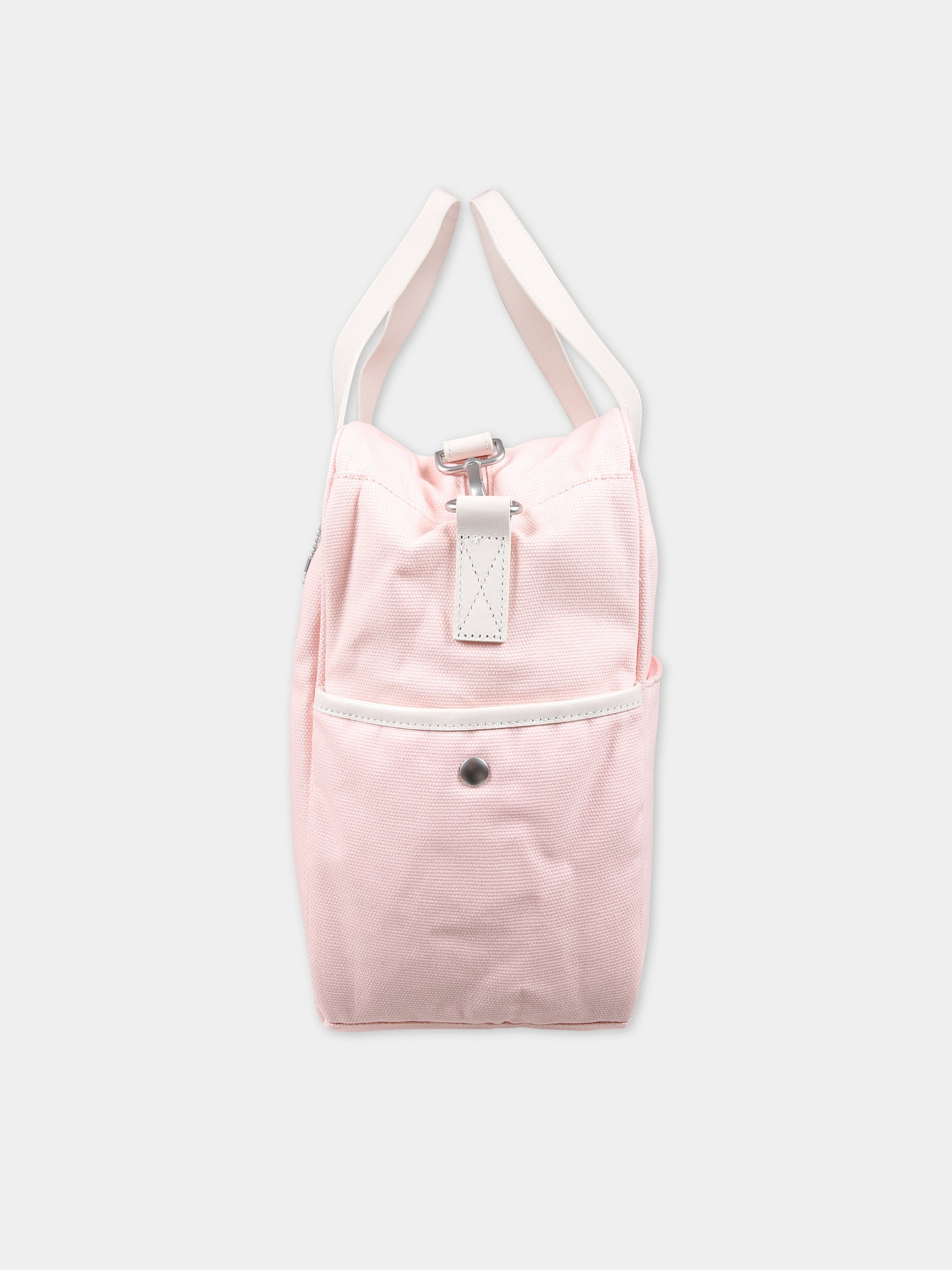 Borsa mamma rosa per neonata con logo,Kenzo Kids,K60595 46T