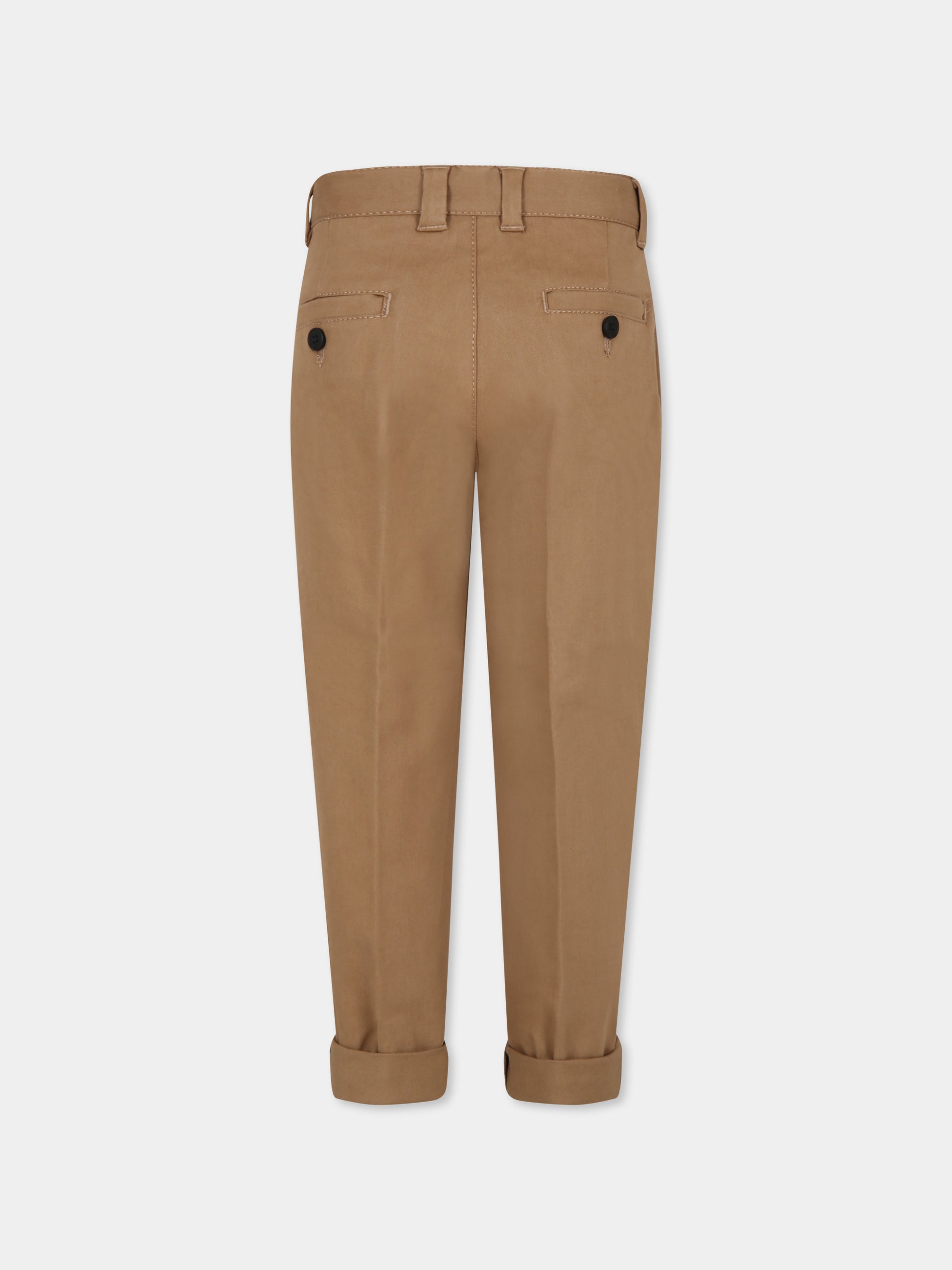 Pantaloni beige per bambino,Boss,J51145 269