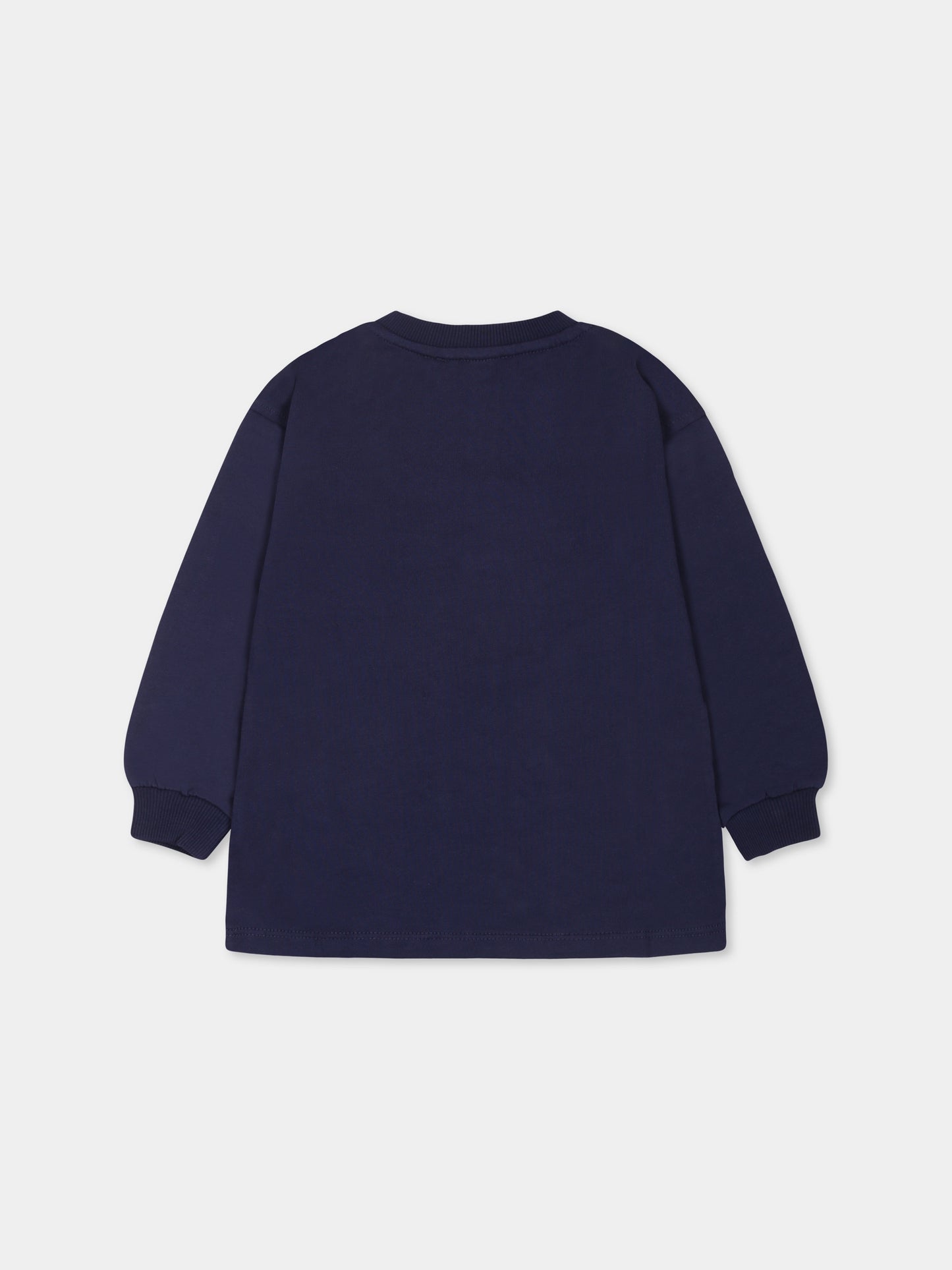 Robe bleue pour bébé fille avec deux Teddy Bears