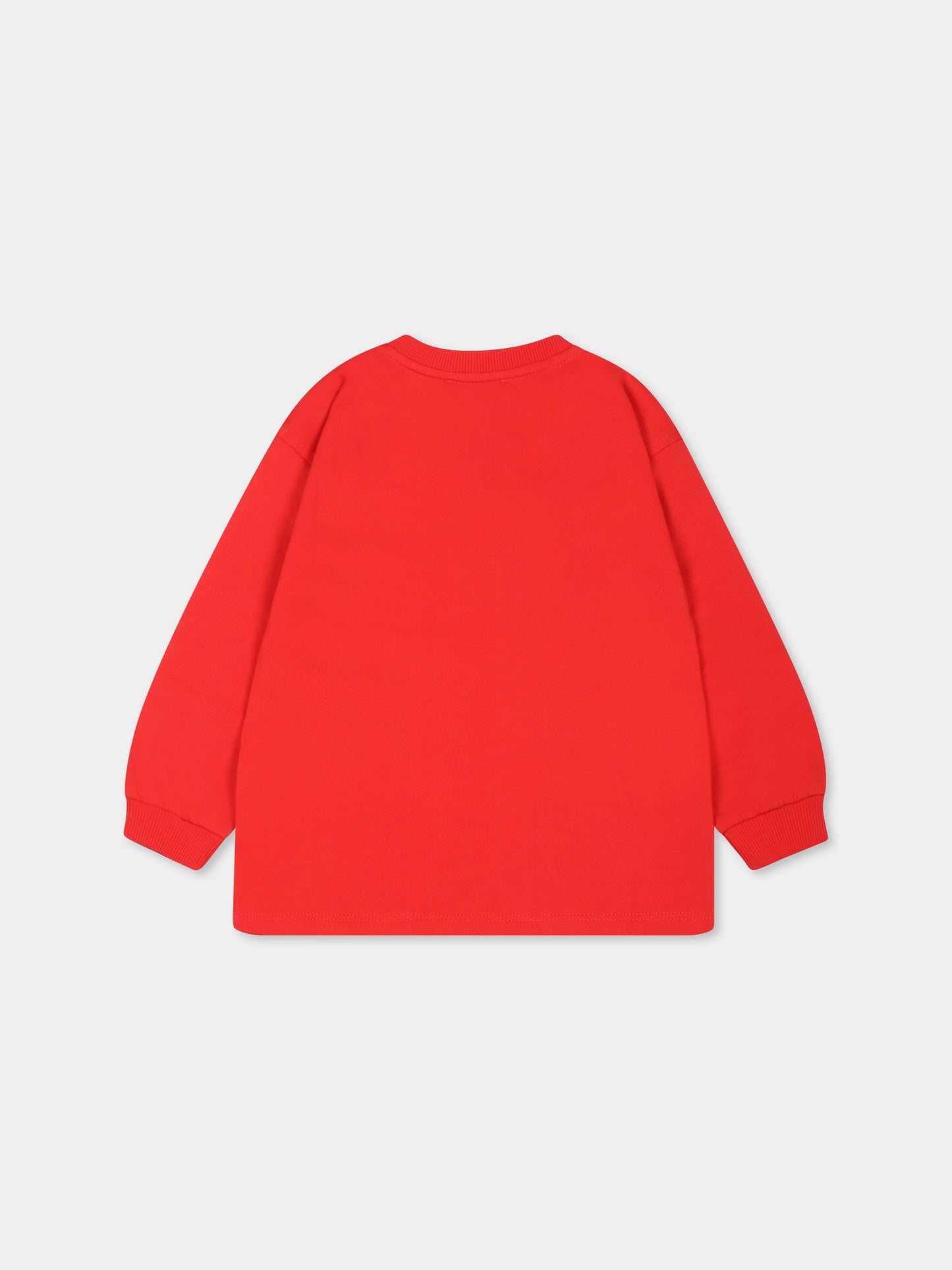 Robe rouge pour bébé fille avec deux Teddy Bears