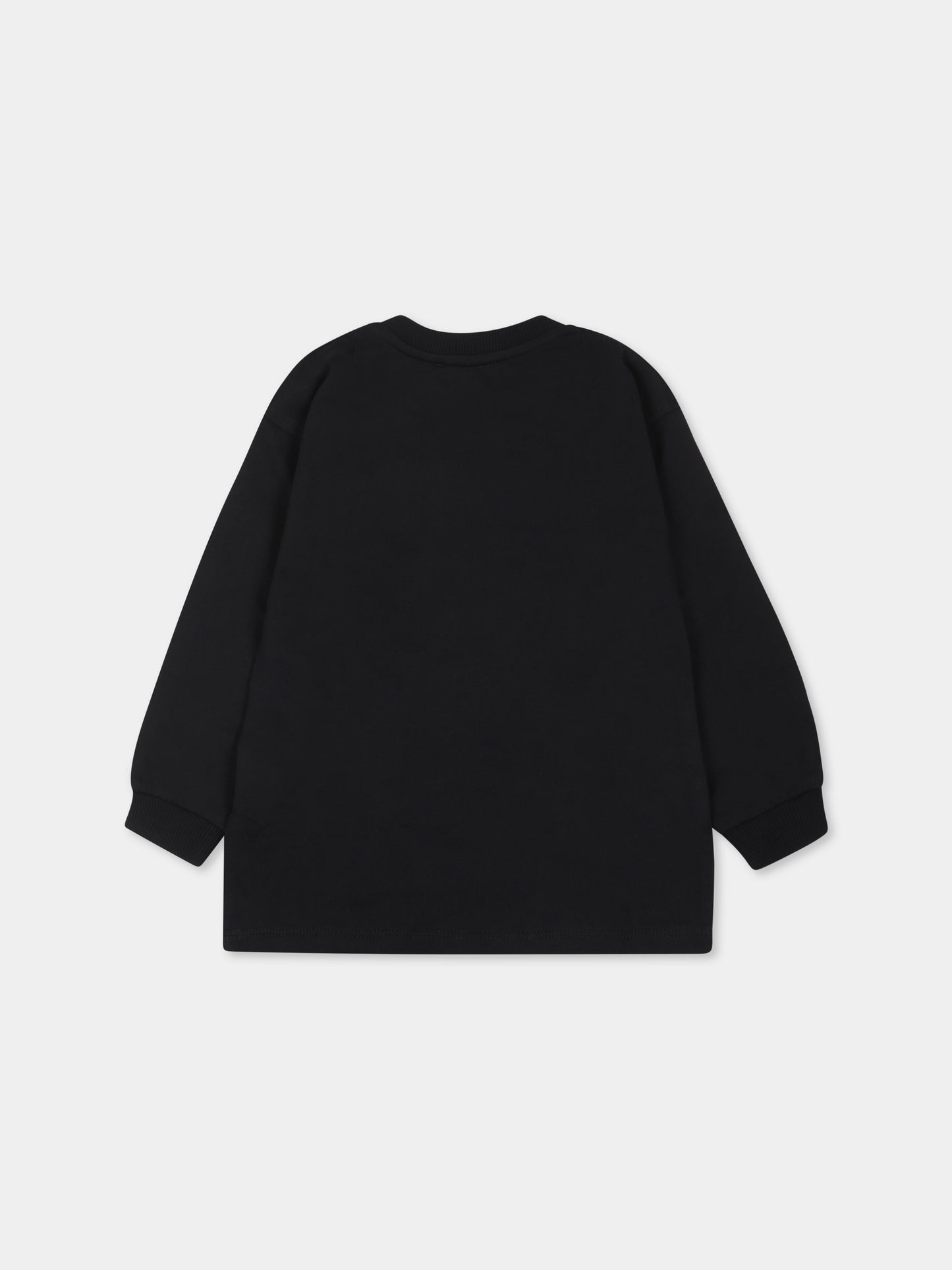 Robe noire pour bébé fille avec deux Teddy Bears