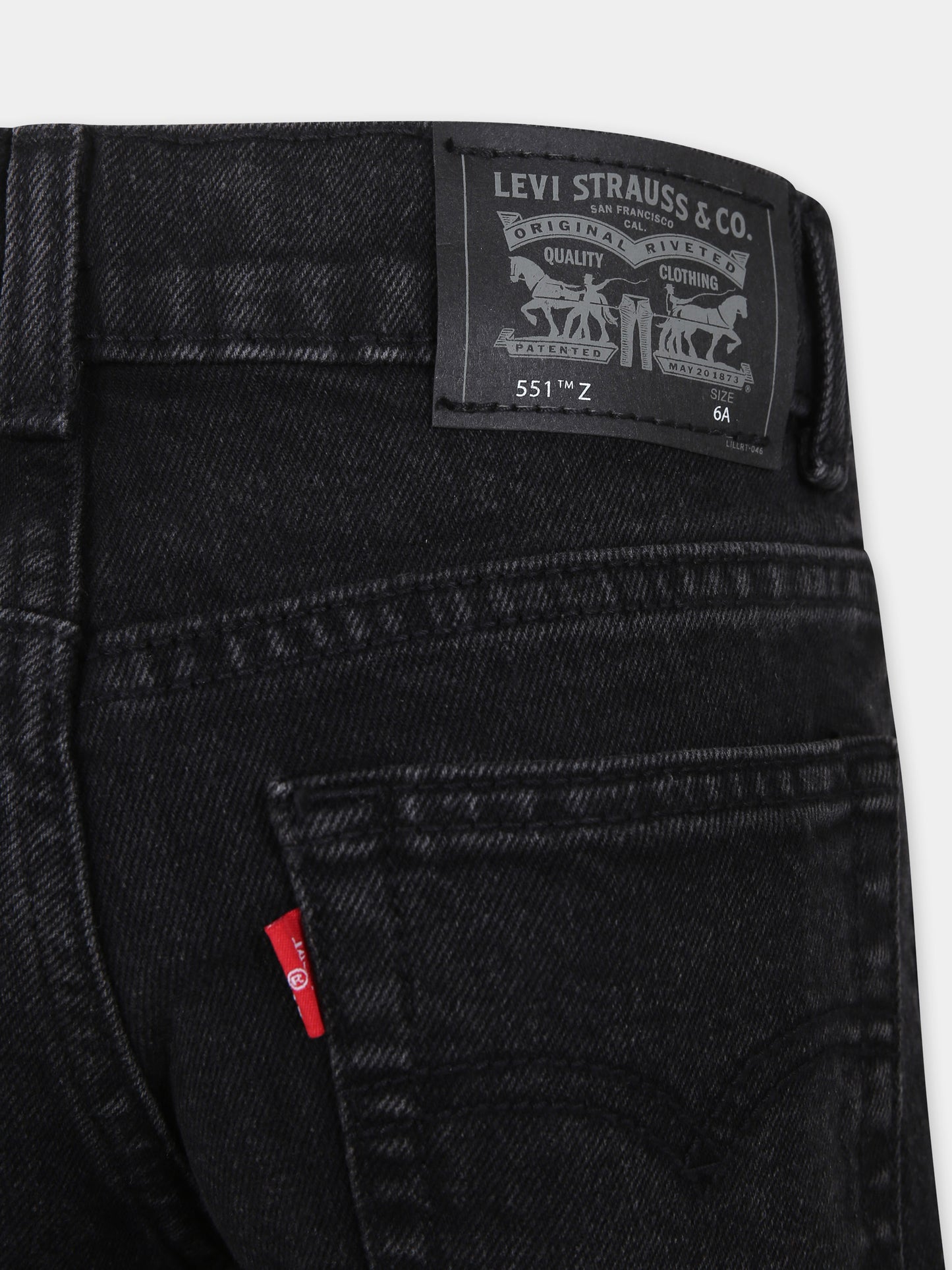 Jeans nero 511 Z per bambino con logo,Levi's Kids,EL231 DAH