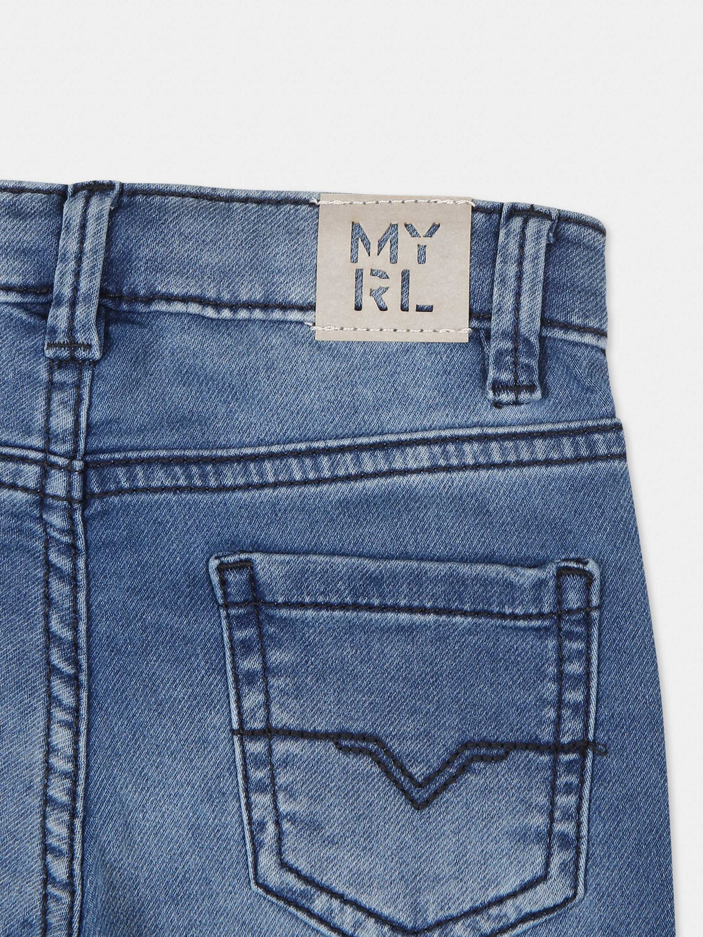 Jeans blu per neonato,Mayoral,2533 045