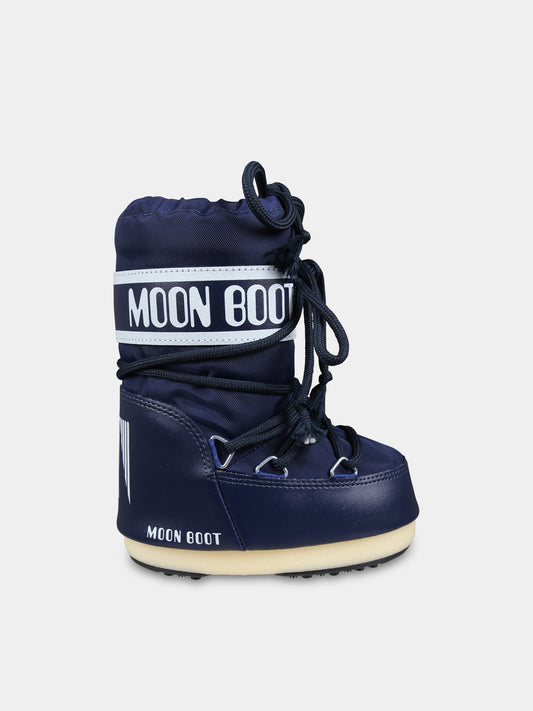 Moon Boot blu per bambini,Moon Boot,80D1400440 F003